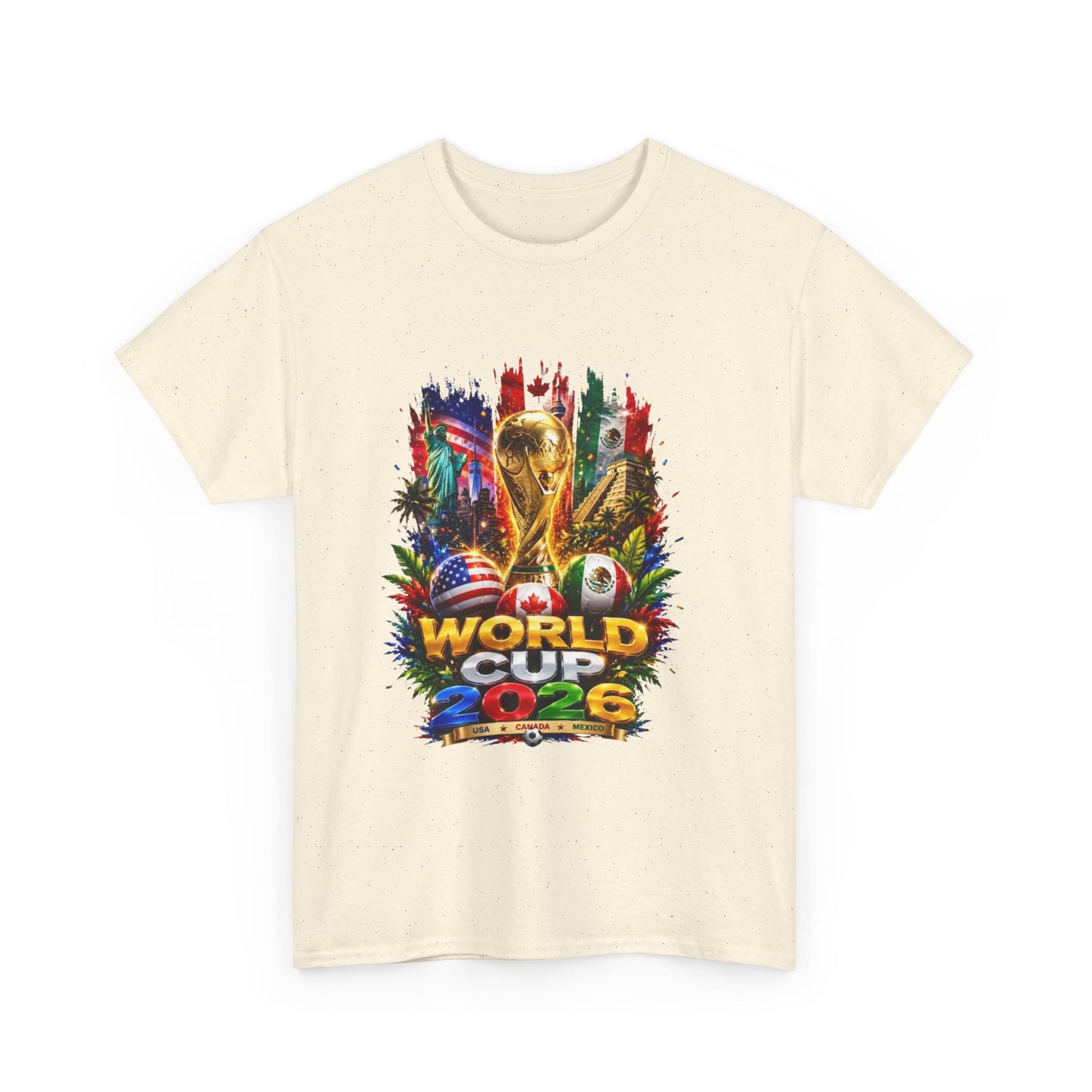World Cup 2026: Three Nations, One Championship T-Shirt