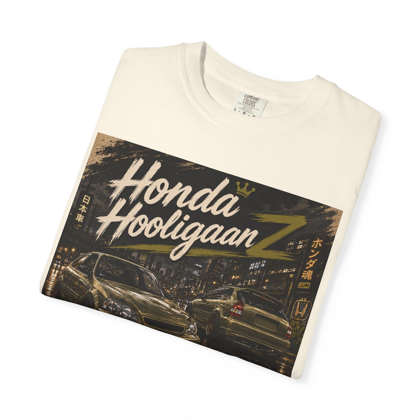 Honda HooliganZ Tee — Vintage Night Street Racing Graphic T-Shirt