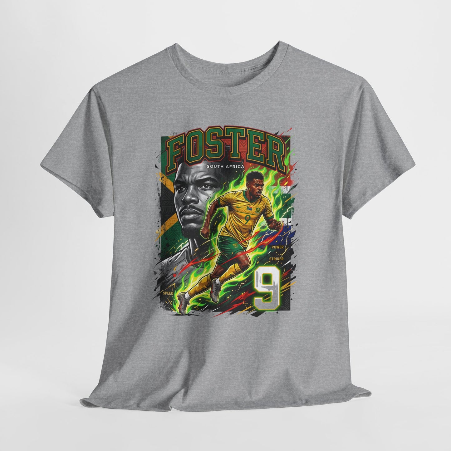 Foster #9 – South Africa Power Striker T-Shirt
