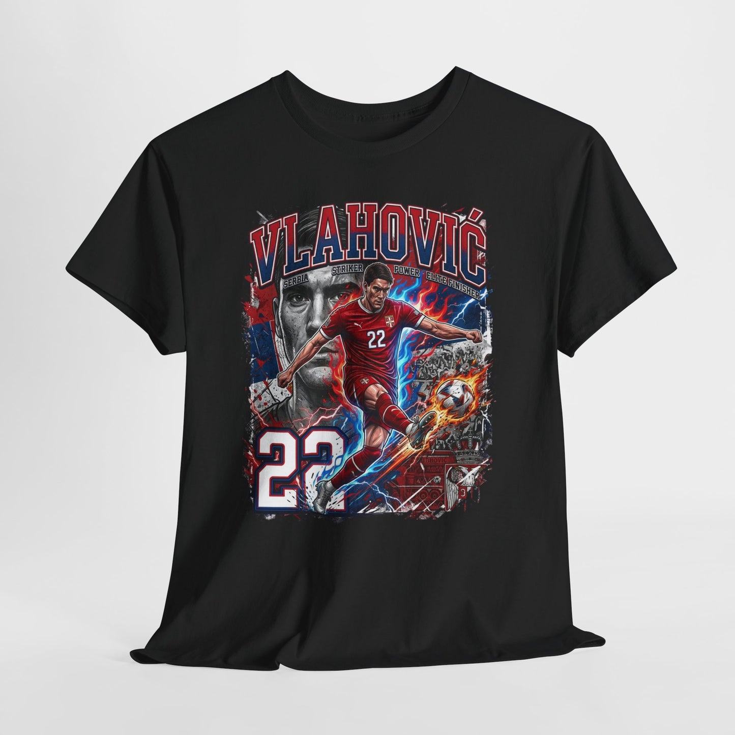 Vlahović #22 – Serbia Elite Finisher T-Shirt