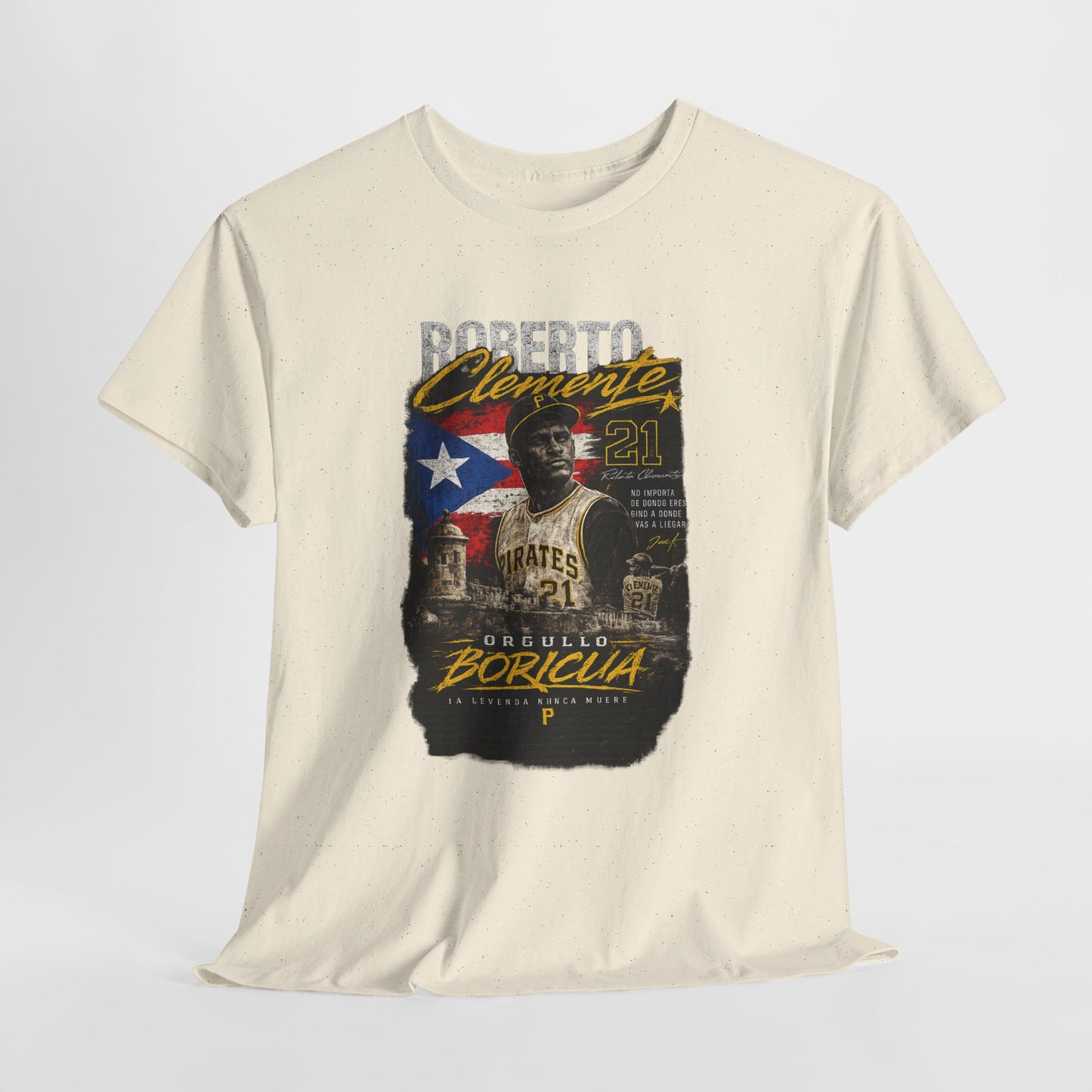 Roberto Clemente Puerto Rico Tribute T-Shirt