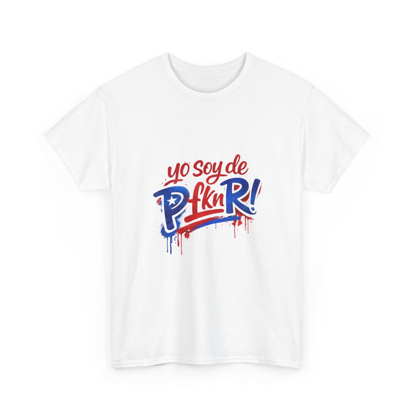 Yo Soy de P fkn R! Puerto Rico Graffiti Tee