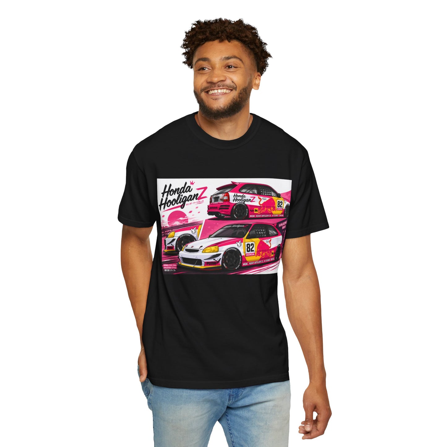 Honda HooliganZ: Pink Rush Kanjo Edition T-Shirt