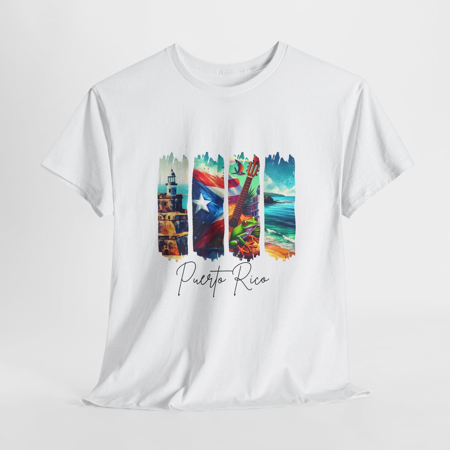 Puerto Rico Paradise T-Shirt — Island Postcard Watercolor Tee