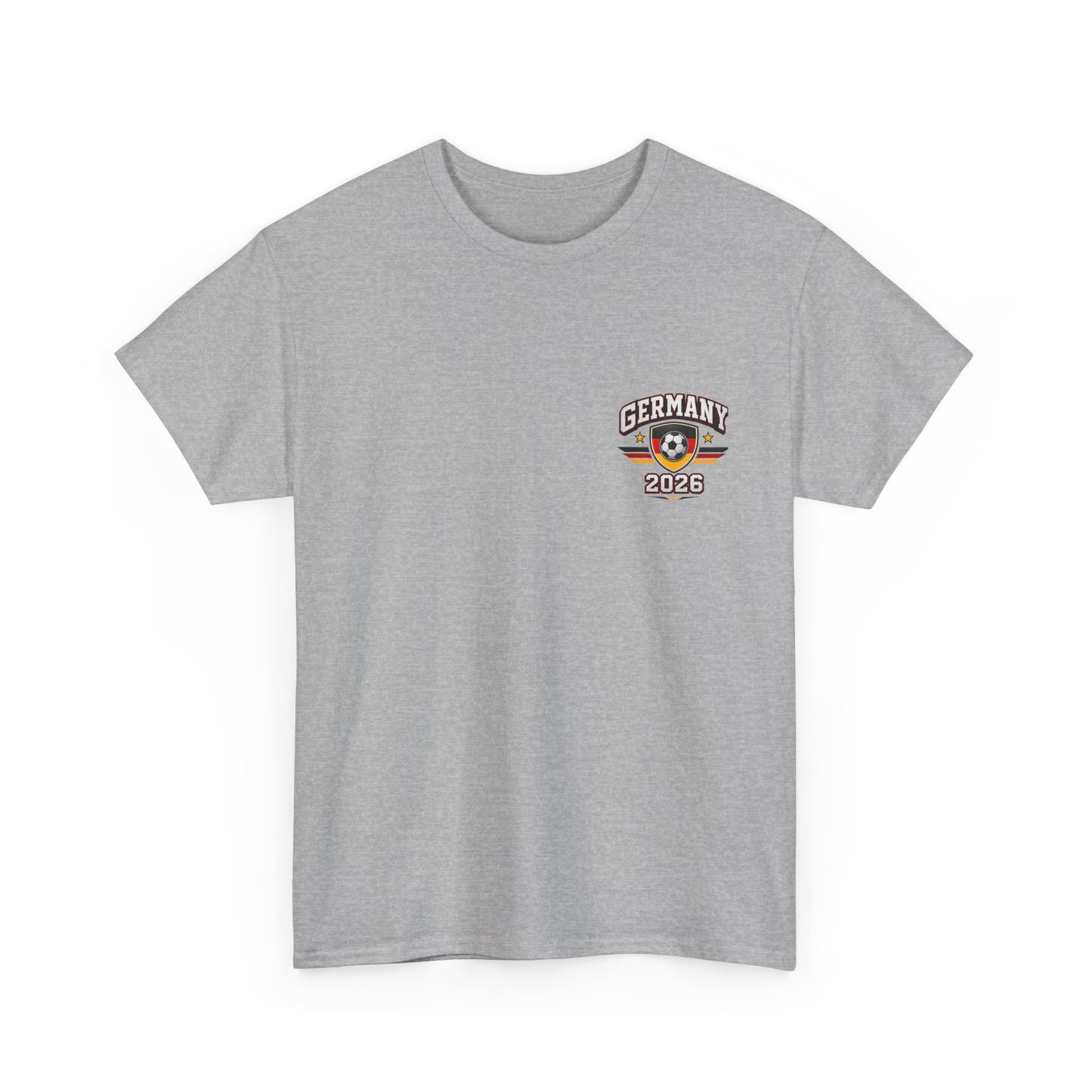Germany 2026 FIFA World Cup Fan Edition – Front Crest & Championship Back Graphi T-Shirt