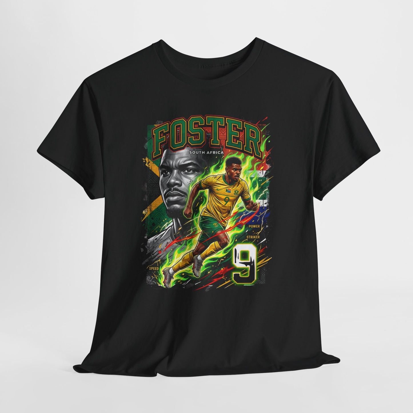 Foster #9 – South Africa Power Striker T-Shirt