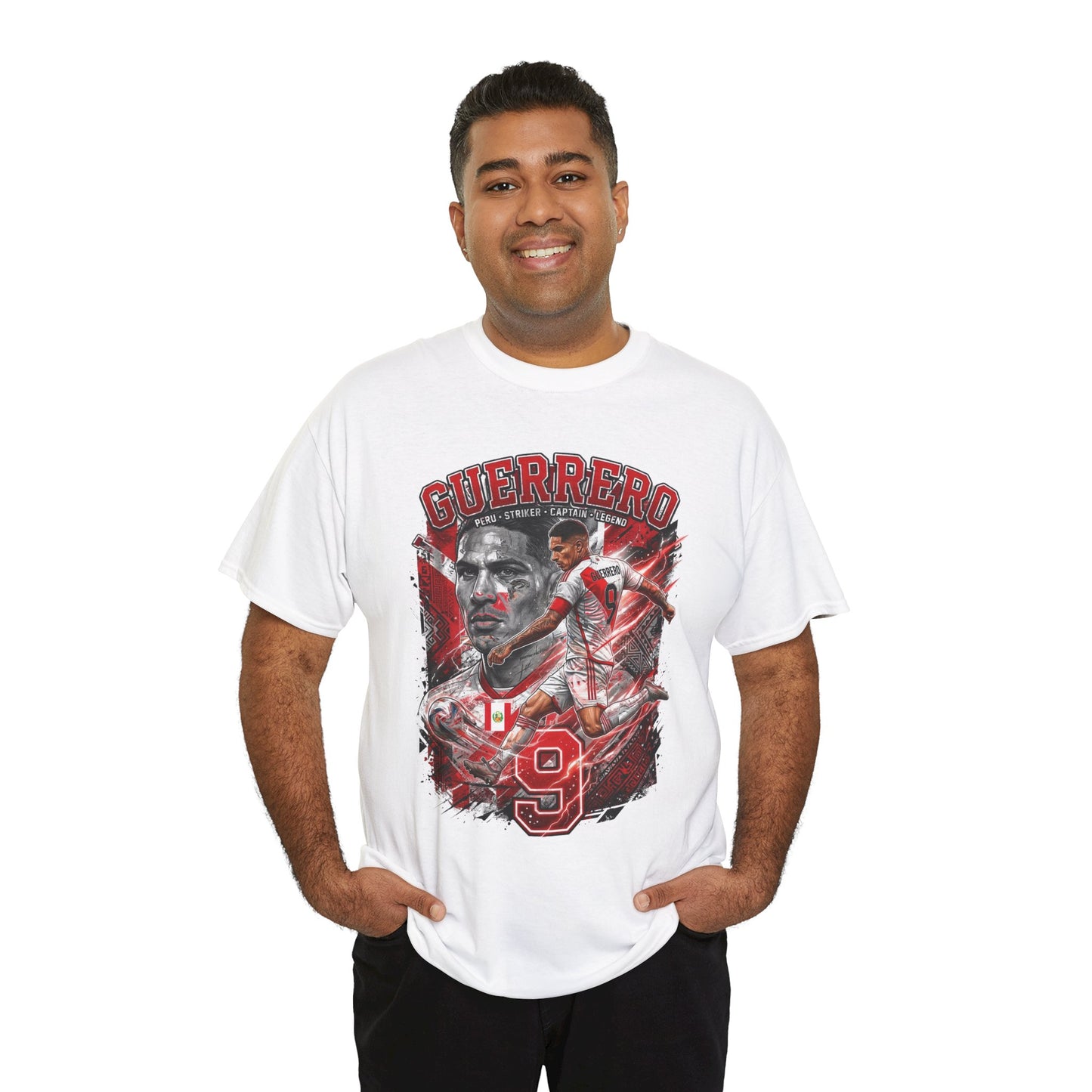 Guerrero #9 – Peruvian Captain & Legend T-Shirt