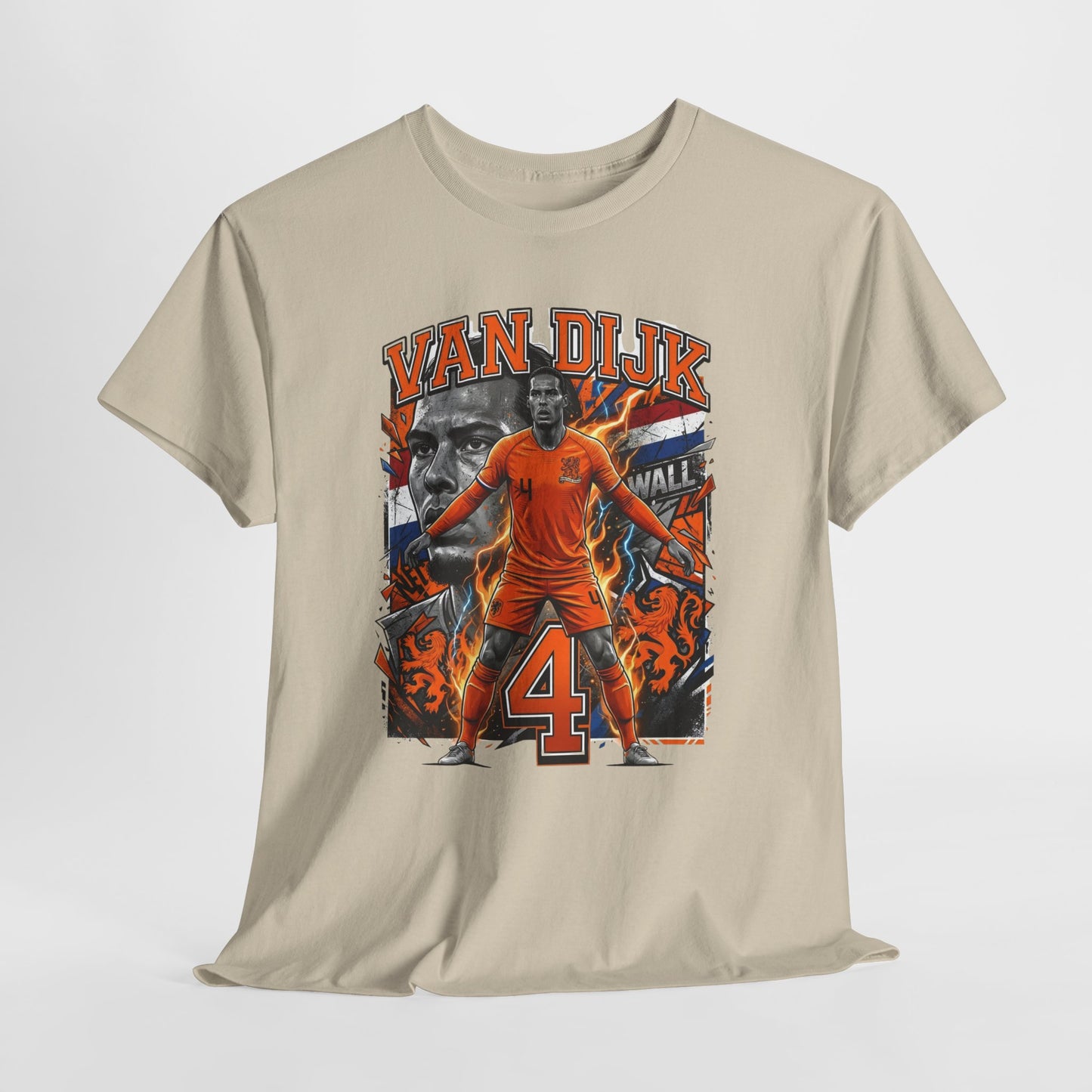 Van Dijk #4 – The Dutch Wall T‑Shirt