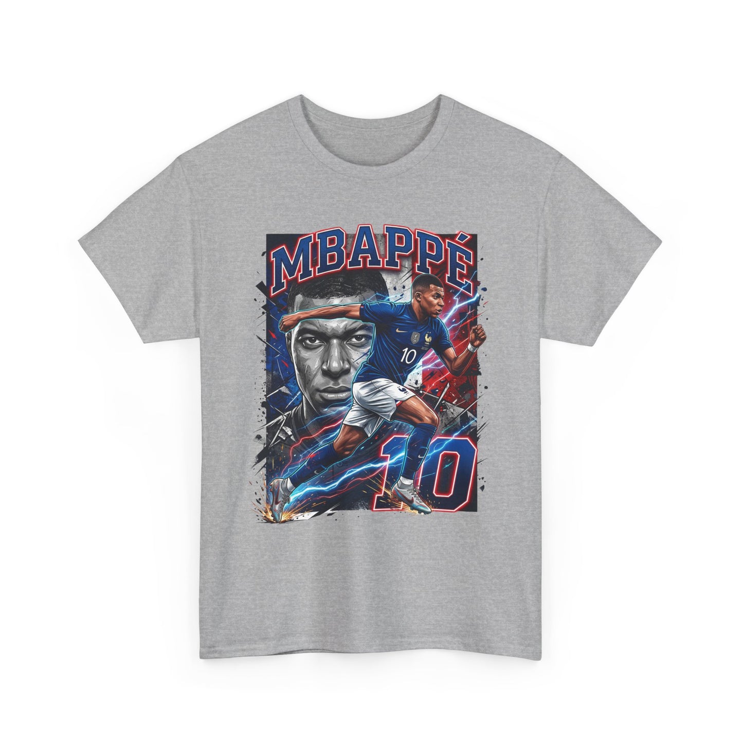 Mbappé #10 – French Lightning T-Shirt