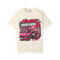 Honda HooliganZ Anime S2K Racing T-Shirt — Pink JDM Car & Girl Streetwear