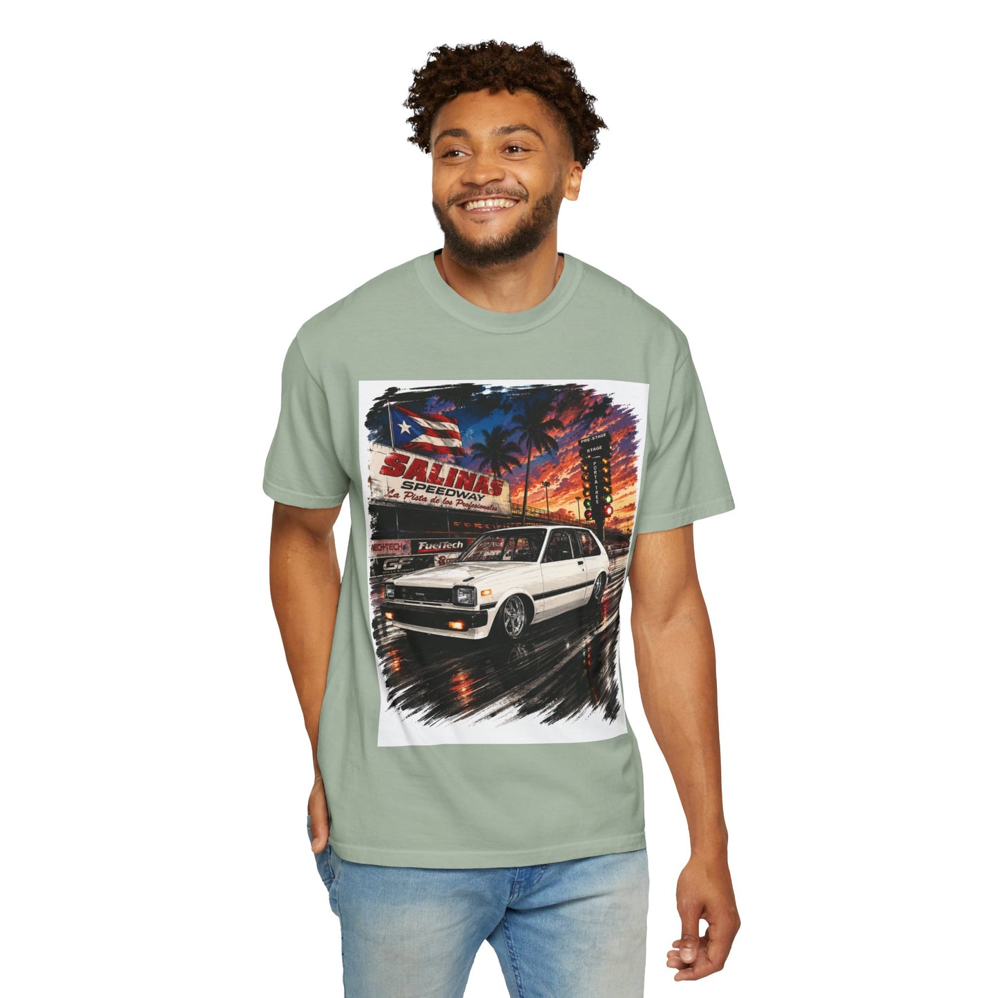 Vintage Starlet Drag T-Shirt — Puerto Rico Sunset Drag Graphic