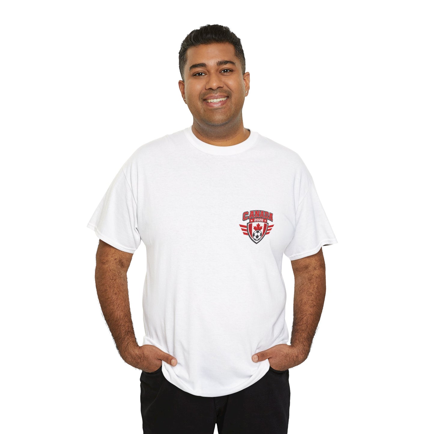 Canada 2026 FIFA World Cup Fan Edition – Front Crest & Championship Back Graphic T-Shirt
