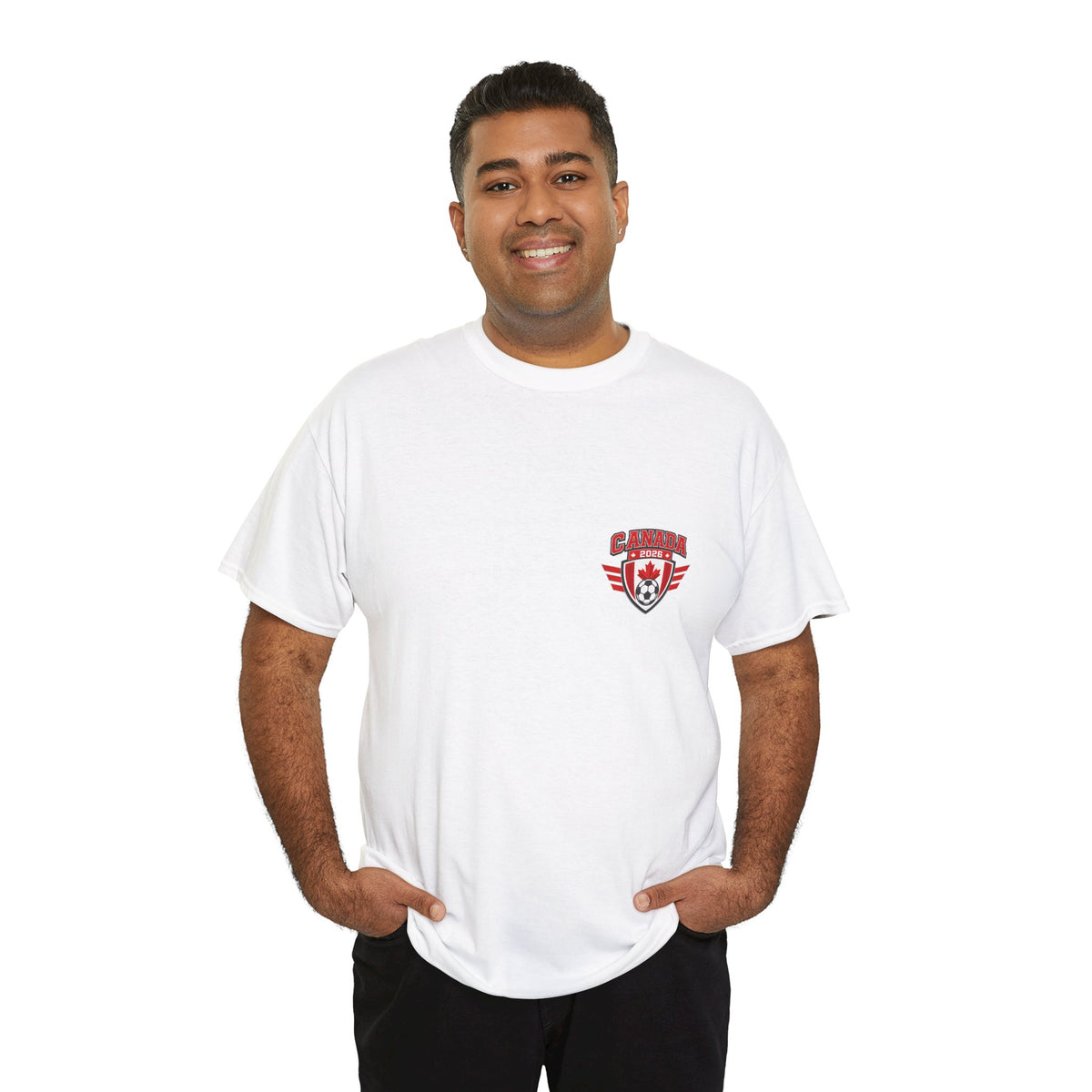 Canada 2026 FIFA World Cup Fan Edition – Front Crest & Championship Back Graphic T-Shirt