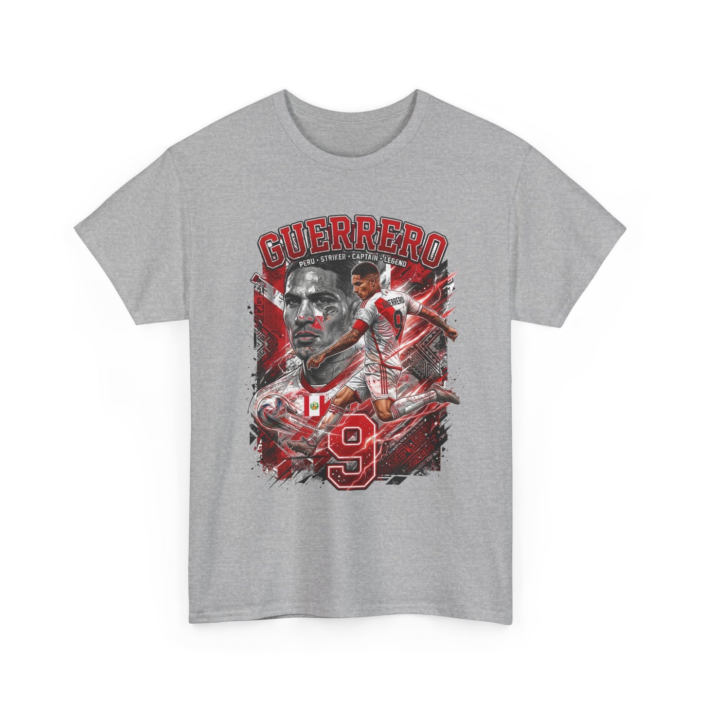 Guerrero #9 – Peruvian Captain & Legend T-Shirt