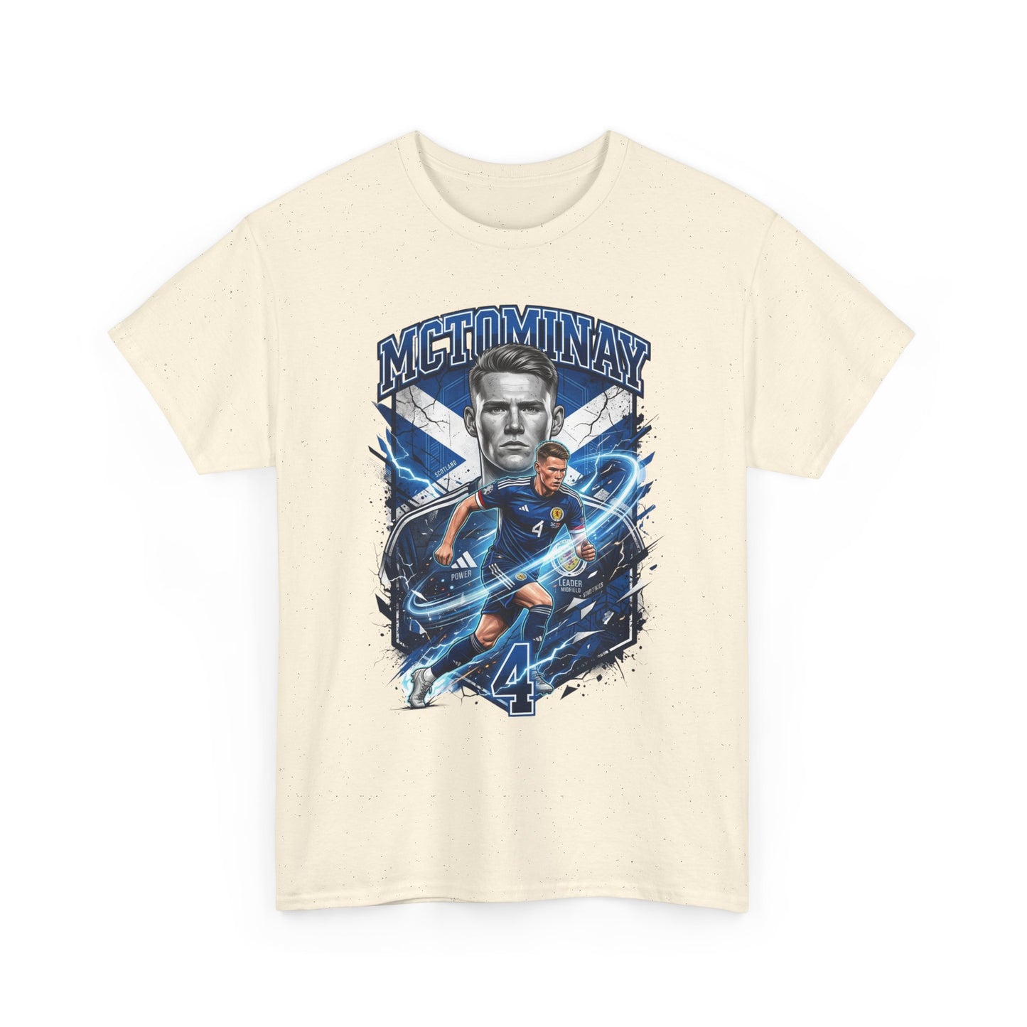 McTominay #4 – Scotland Midfield Warrior T-Shirt