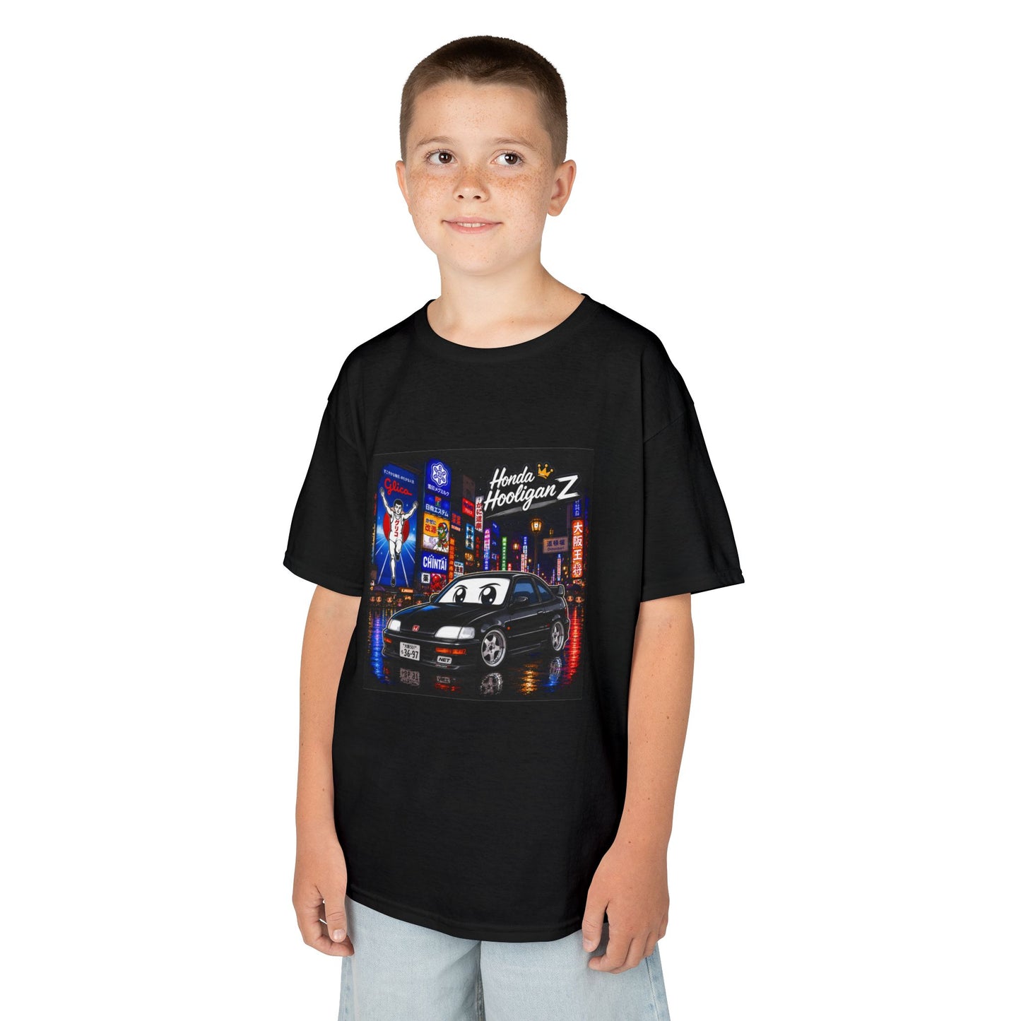 Kids Tee — Neon Night CRX Graphic
