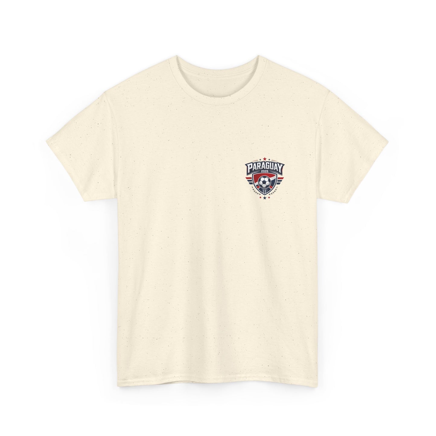 Paraguay 2026 FIFA World Cup Fan Edition – Front Crest & Championship Back Graphic T-Shirt