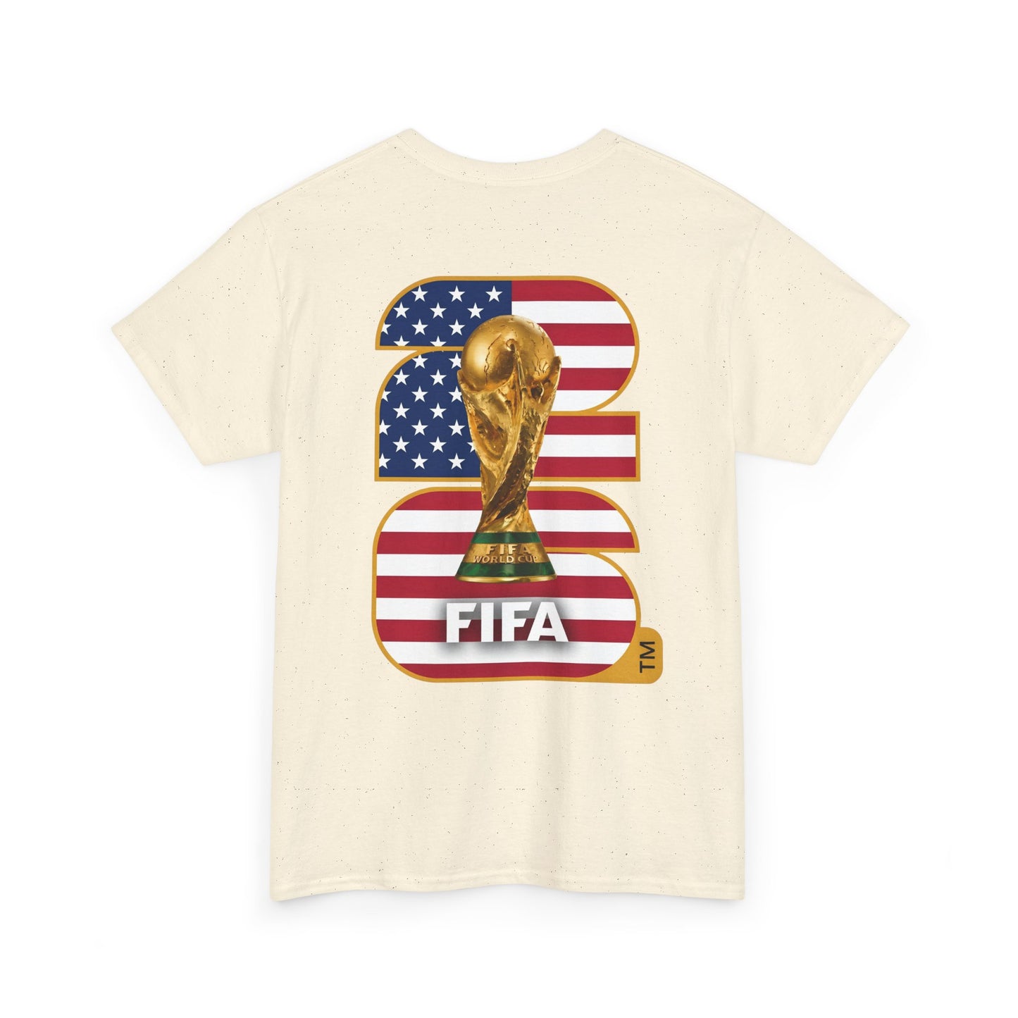 USA 2026 FIFA World Cup Fan Edition – Front Crest & Championship Back Graphic T‑Shirt