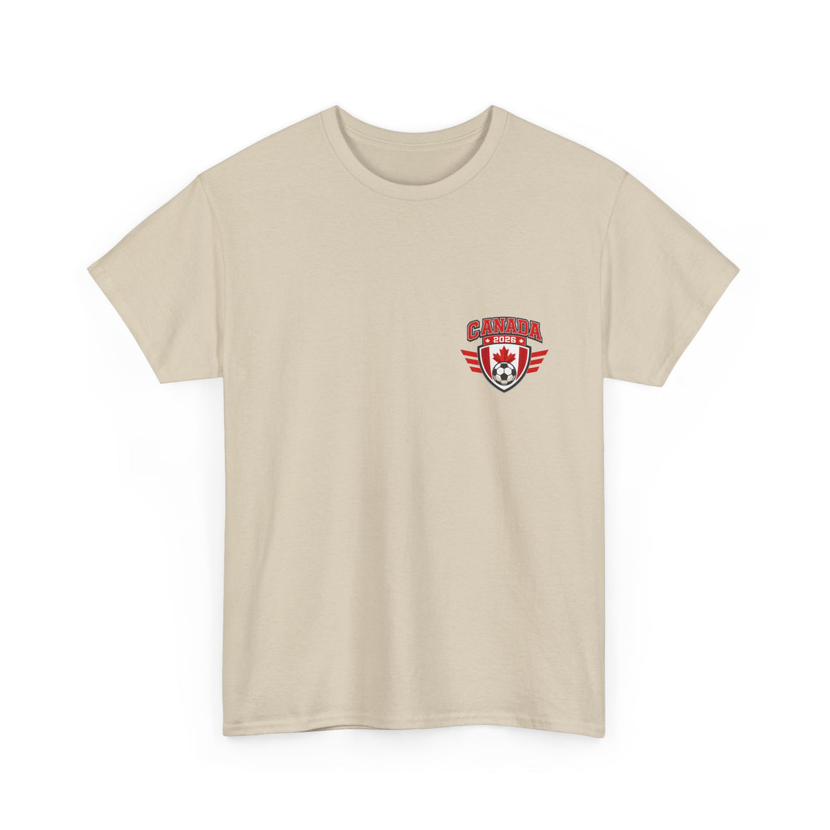 Canada 2026 FIFA World Cup Fan Edition – Front Crest & Championship Back Graphic T-Shirt