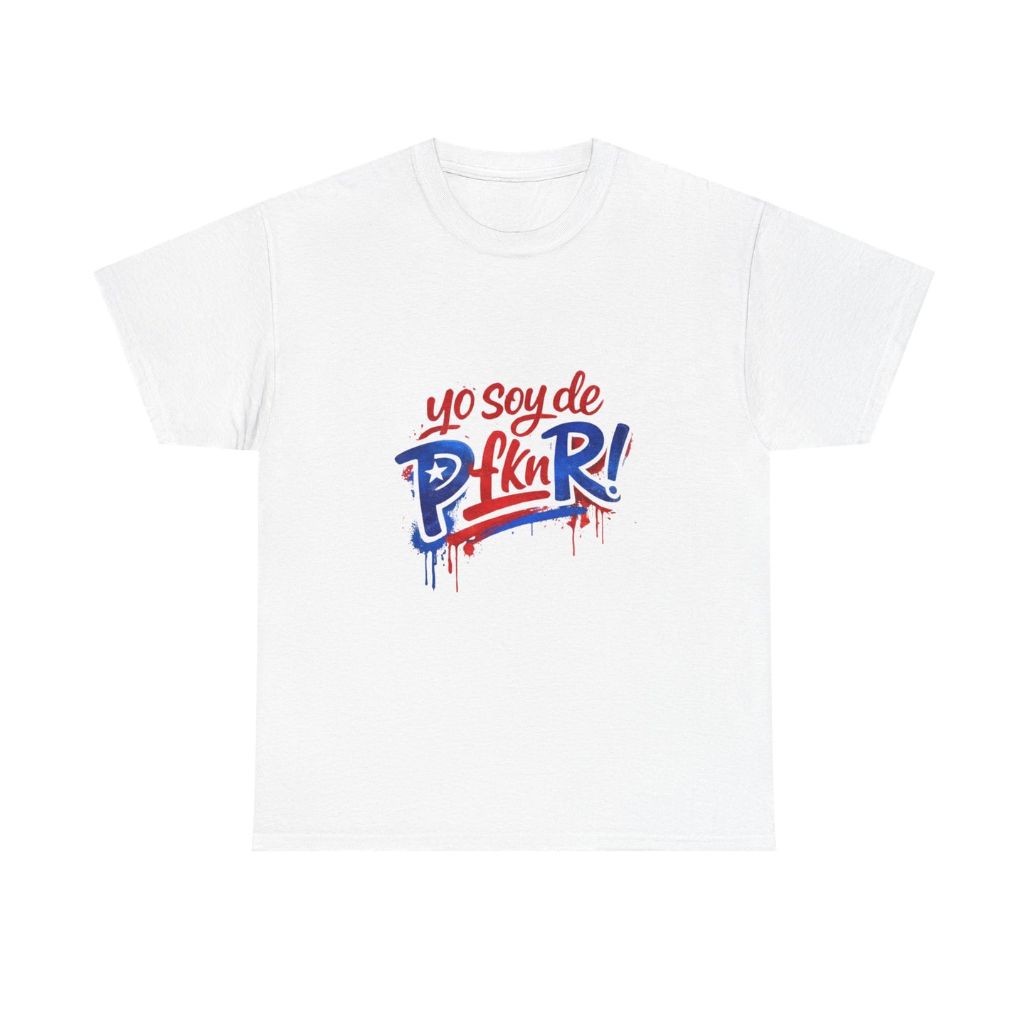 Yo Soy de P fkn R! Puerto Rico Graffiti Tee