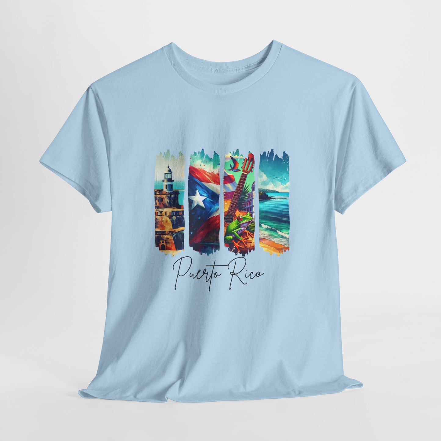Puerto Rico Paradise T-Shirt — Island Postcard Watercolor Tee