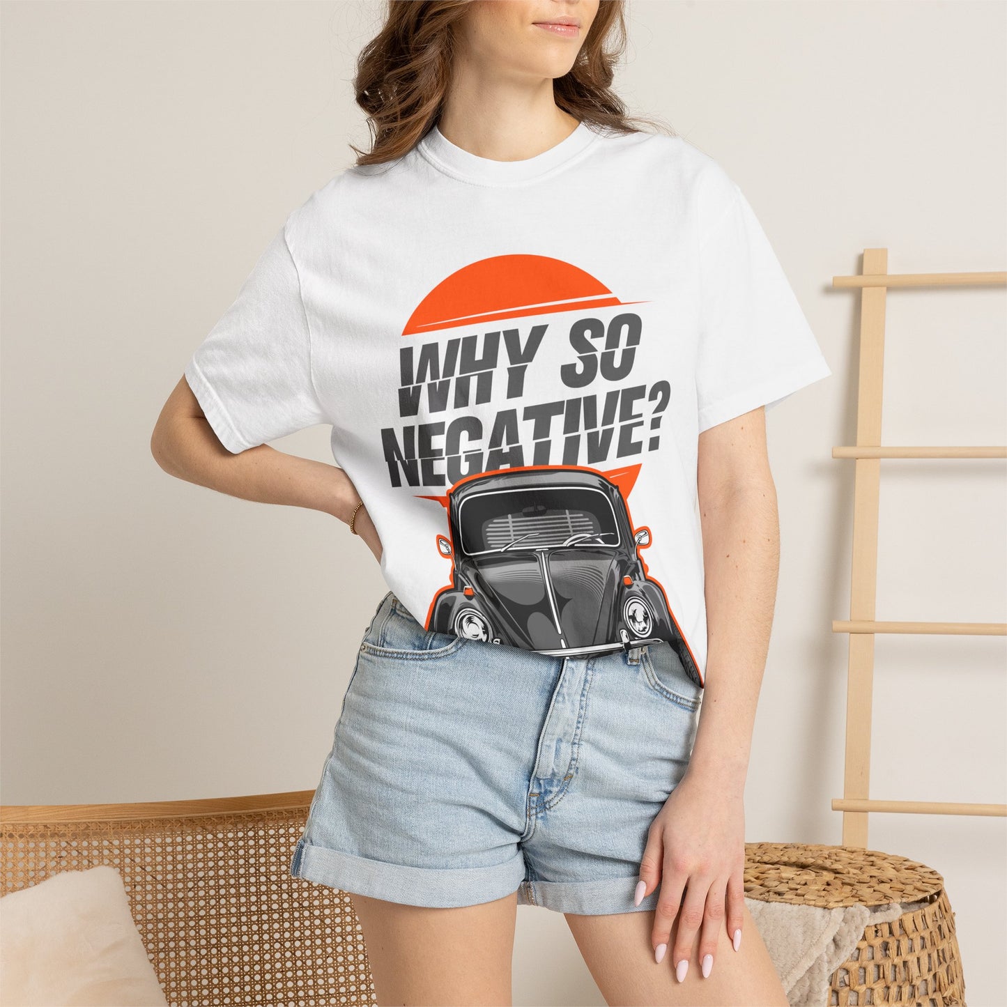Classic Beetle Why So NegativeT-shirt
