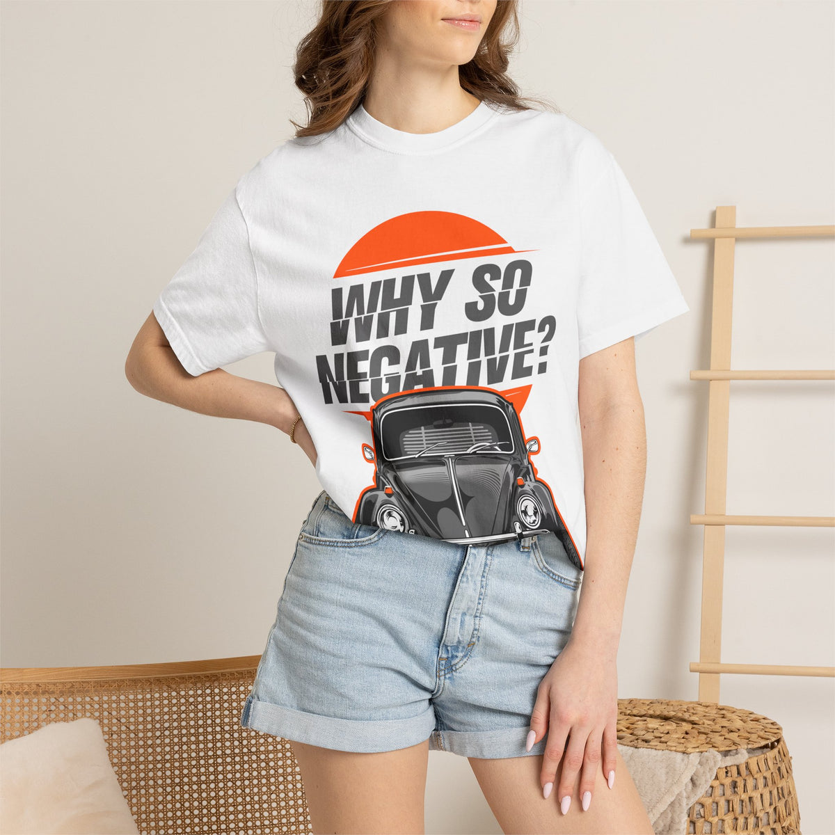 Classic Beetle Why So NegativeT-shirt