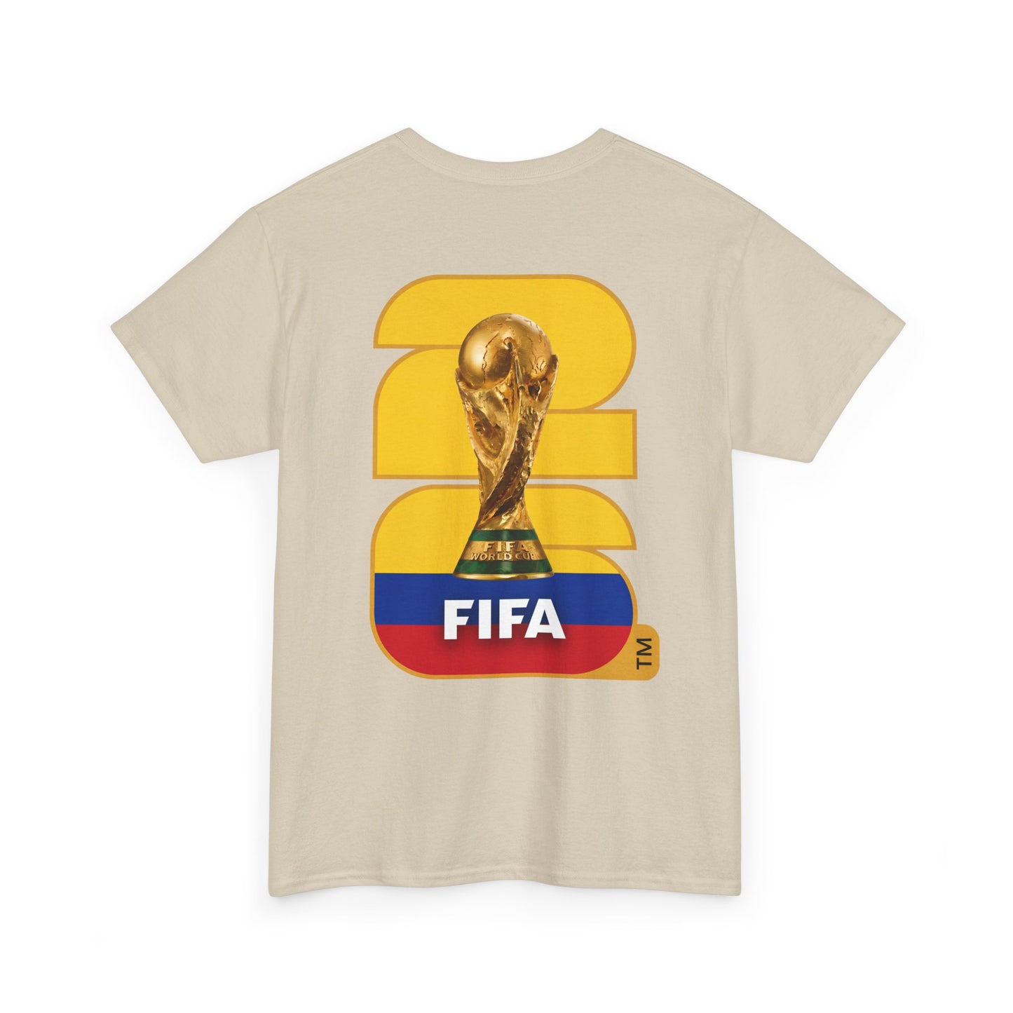 Colombia 2026 FIFA World Cup Fan Edition – Front & Back Premium Soccer T-Shirt