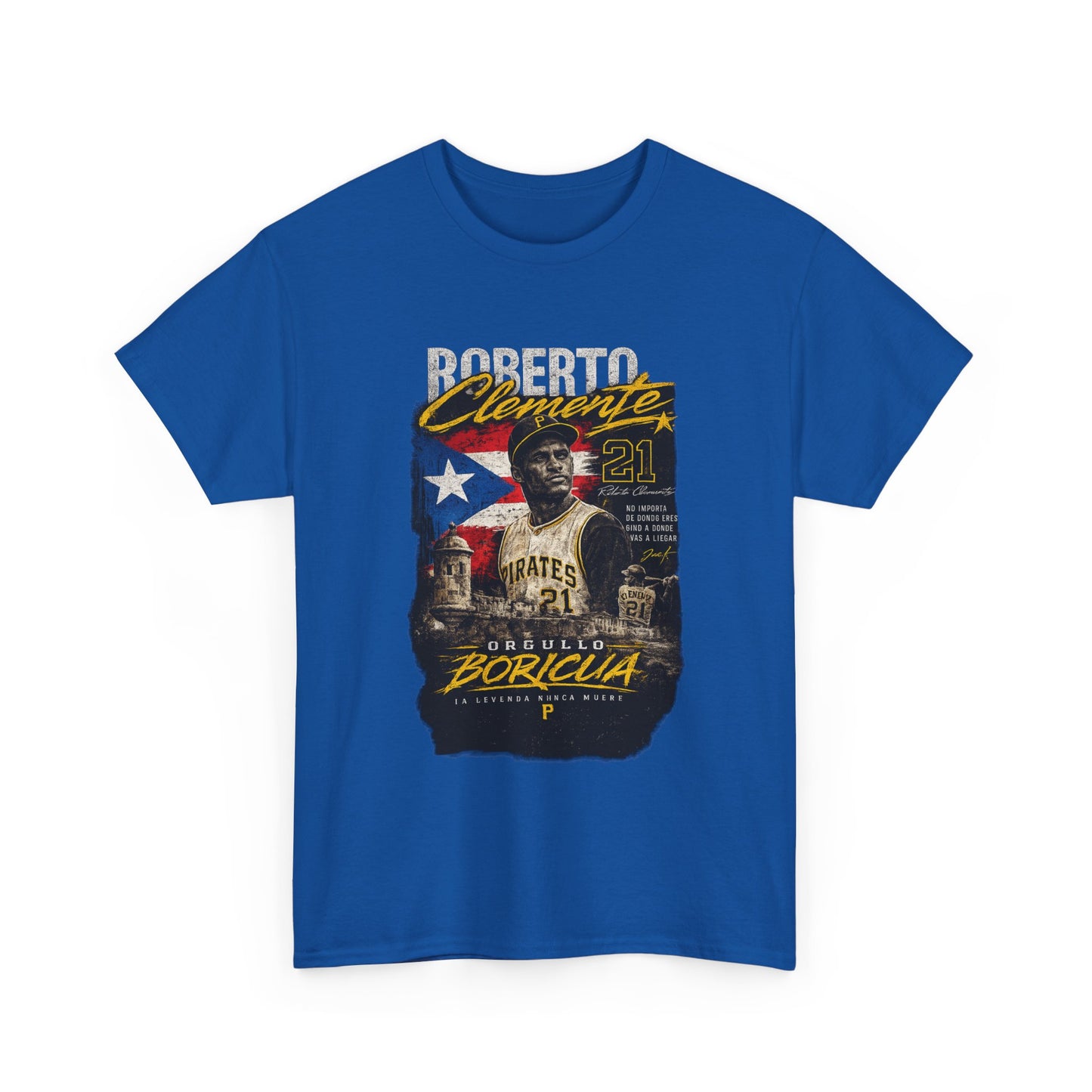 Roberto Clemente Puerto Rico Tribute T-Shirt