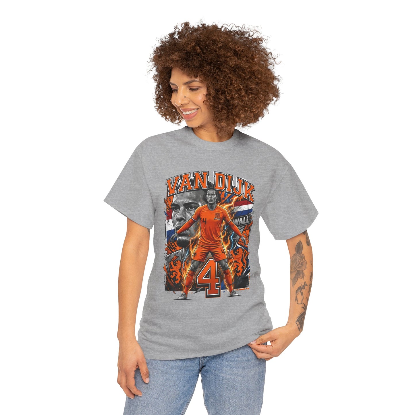 Van Dijk #4 – The Dutch Wall T‑Shirt