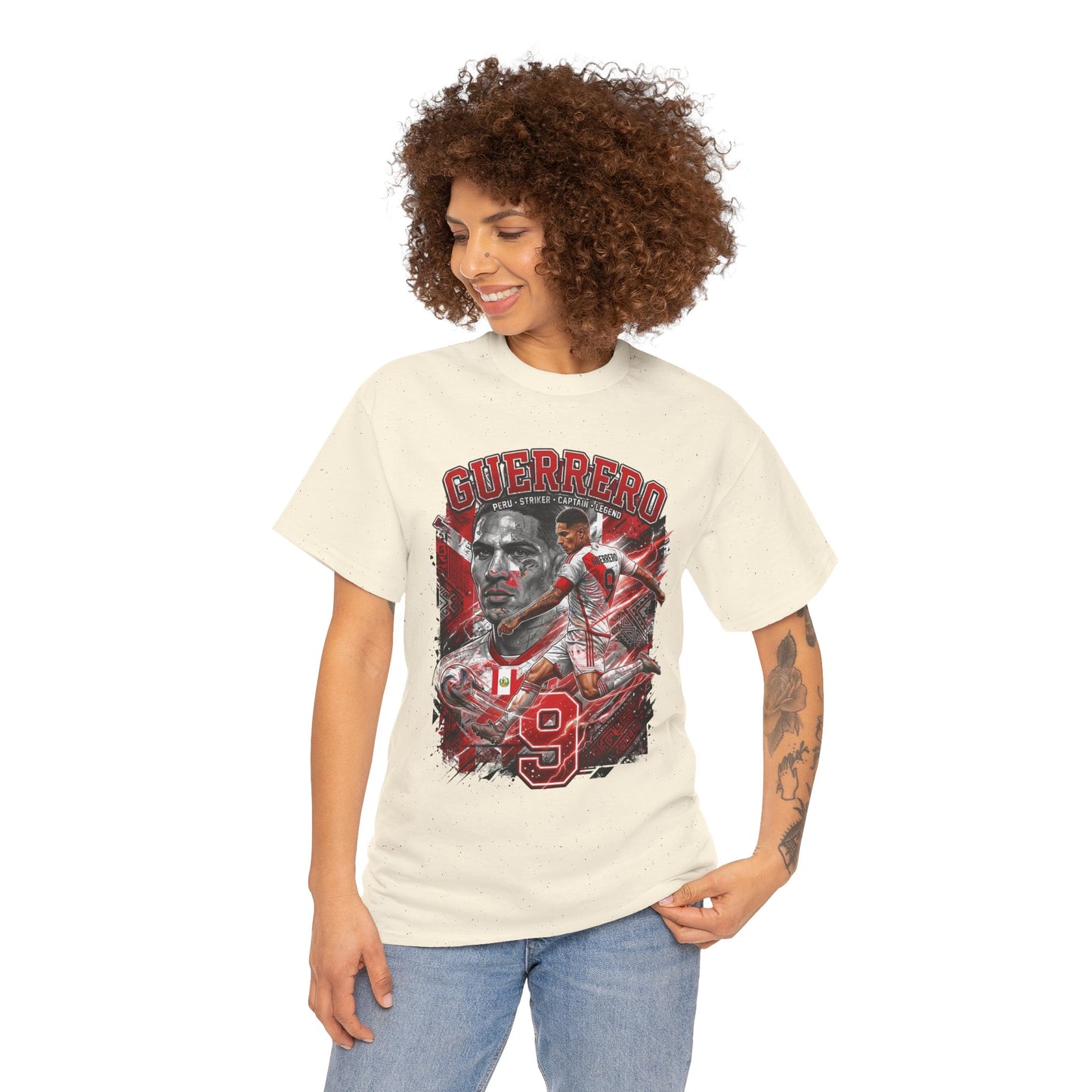Guerrero #9 – Peruvian Captain & Legend T-Shirt