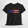 Patriotic 'PFW' Flag Graphic T-Shirt — Red White Blue Americana Tee