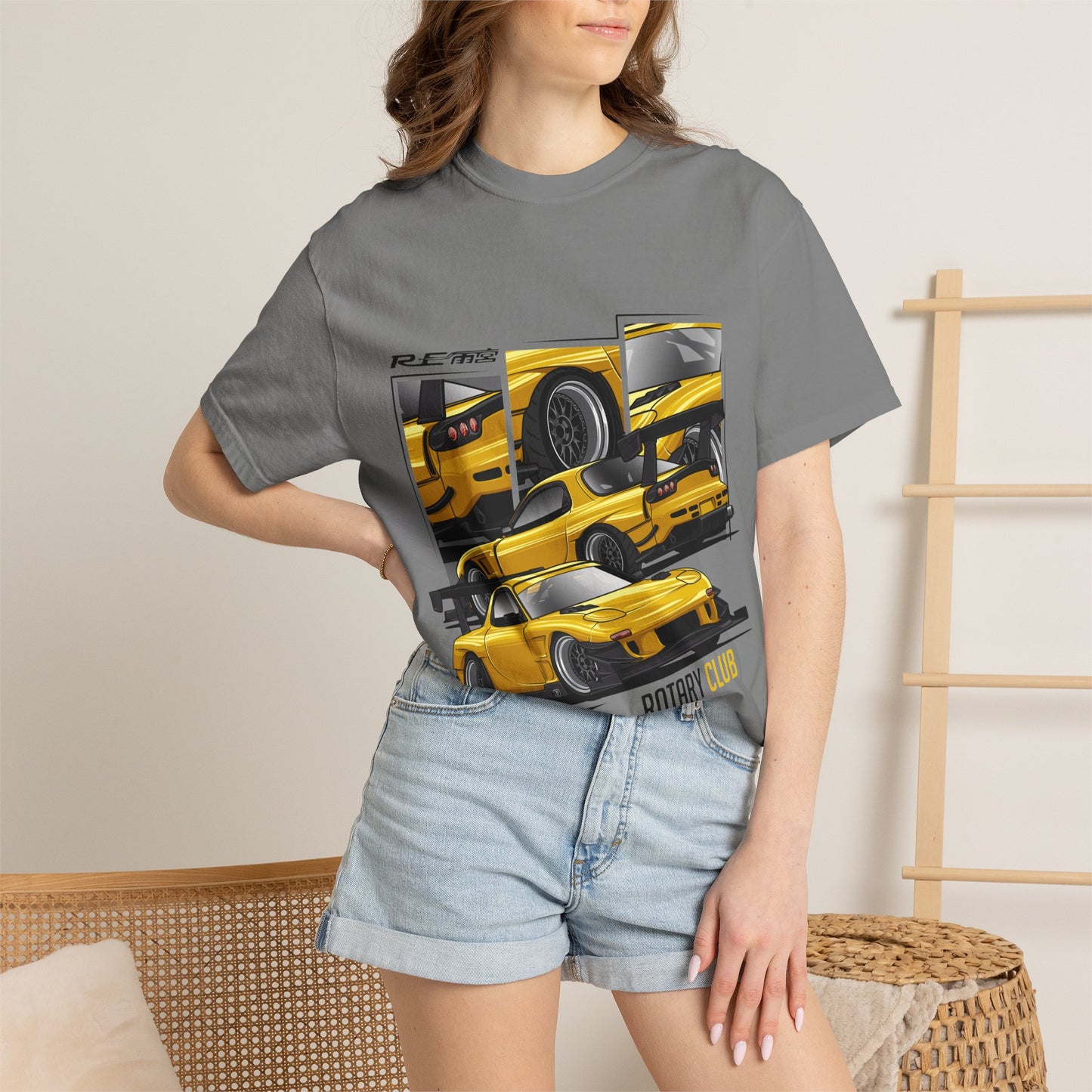 Rotary Club Sports Car IllustrationT-shirt
