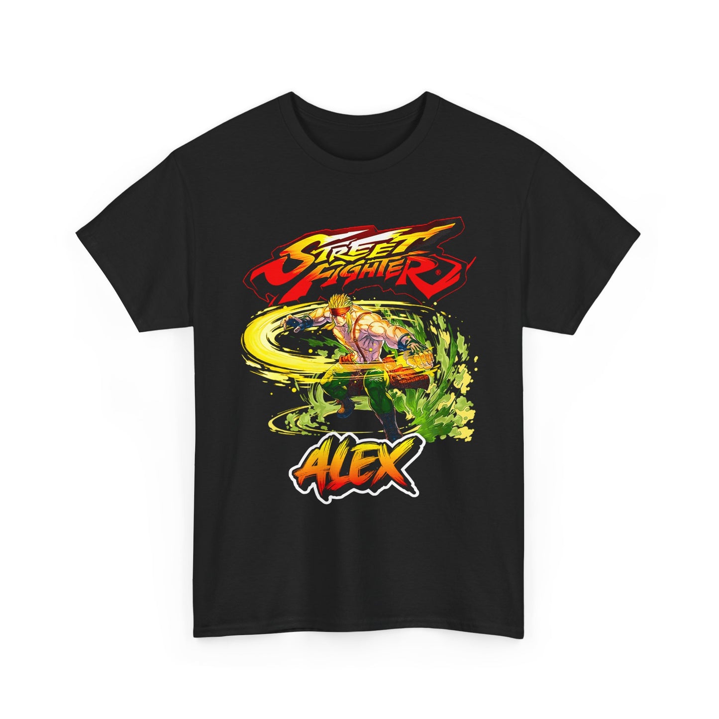 Street Fighter Alex Tribute T-shirt