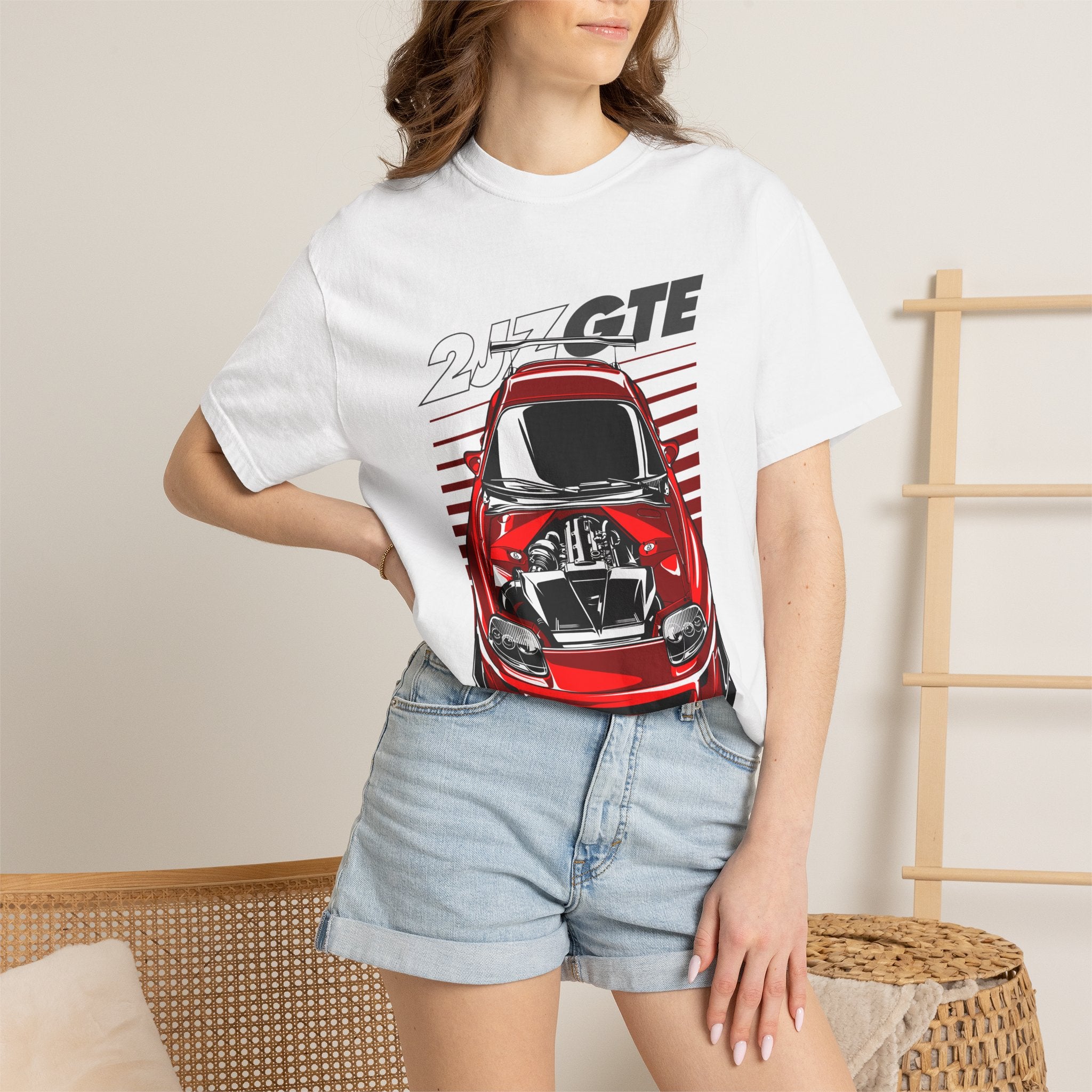 2.5 GTE Performance Sports Car Technical IllustrationT-shirt