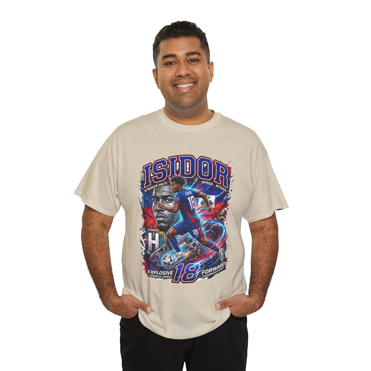 Isidor #18 – Haitian Hurricane T-Shirt