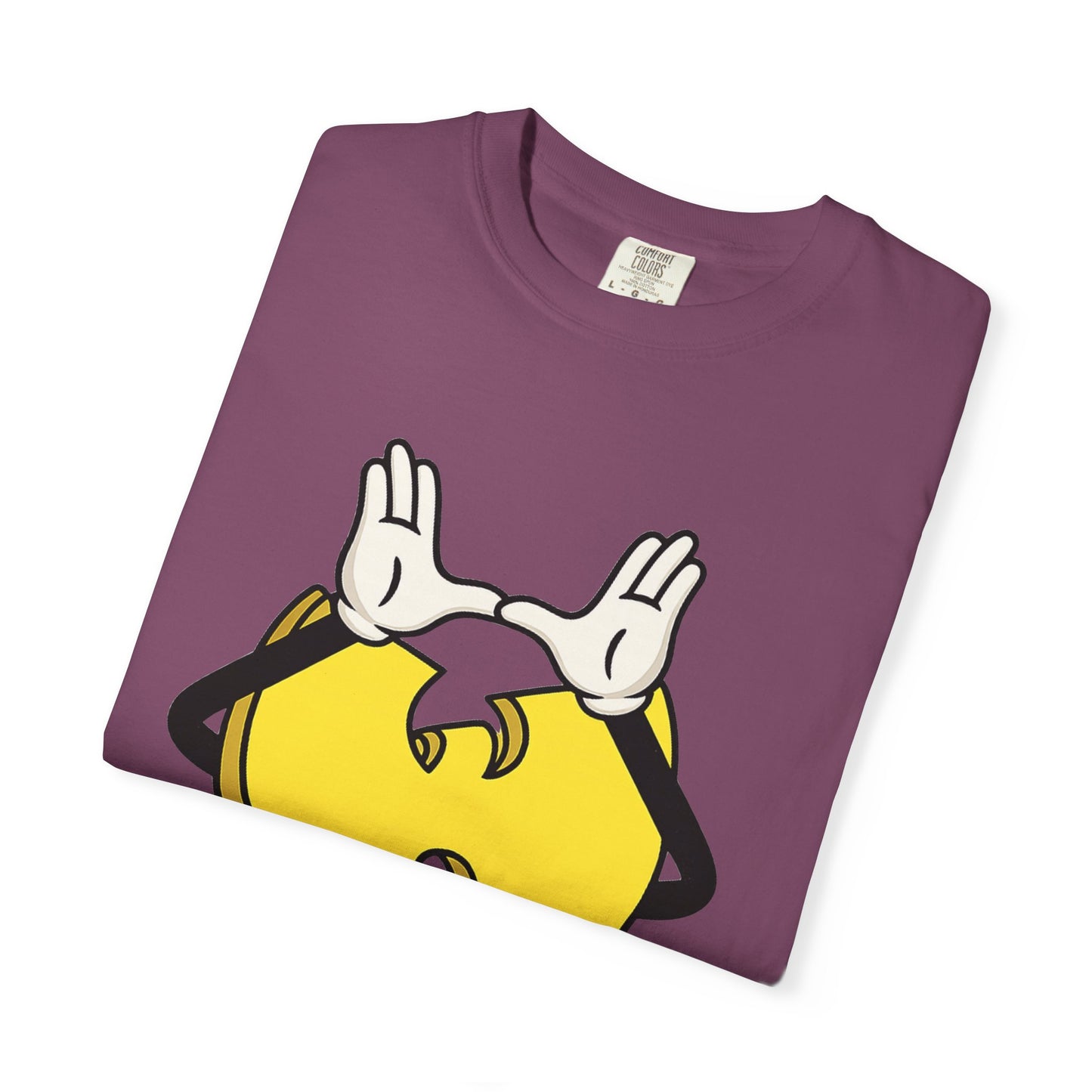Wu-Tang Clan Inspired Cartoon "W" Hand Sign Graphic Tee