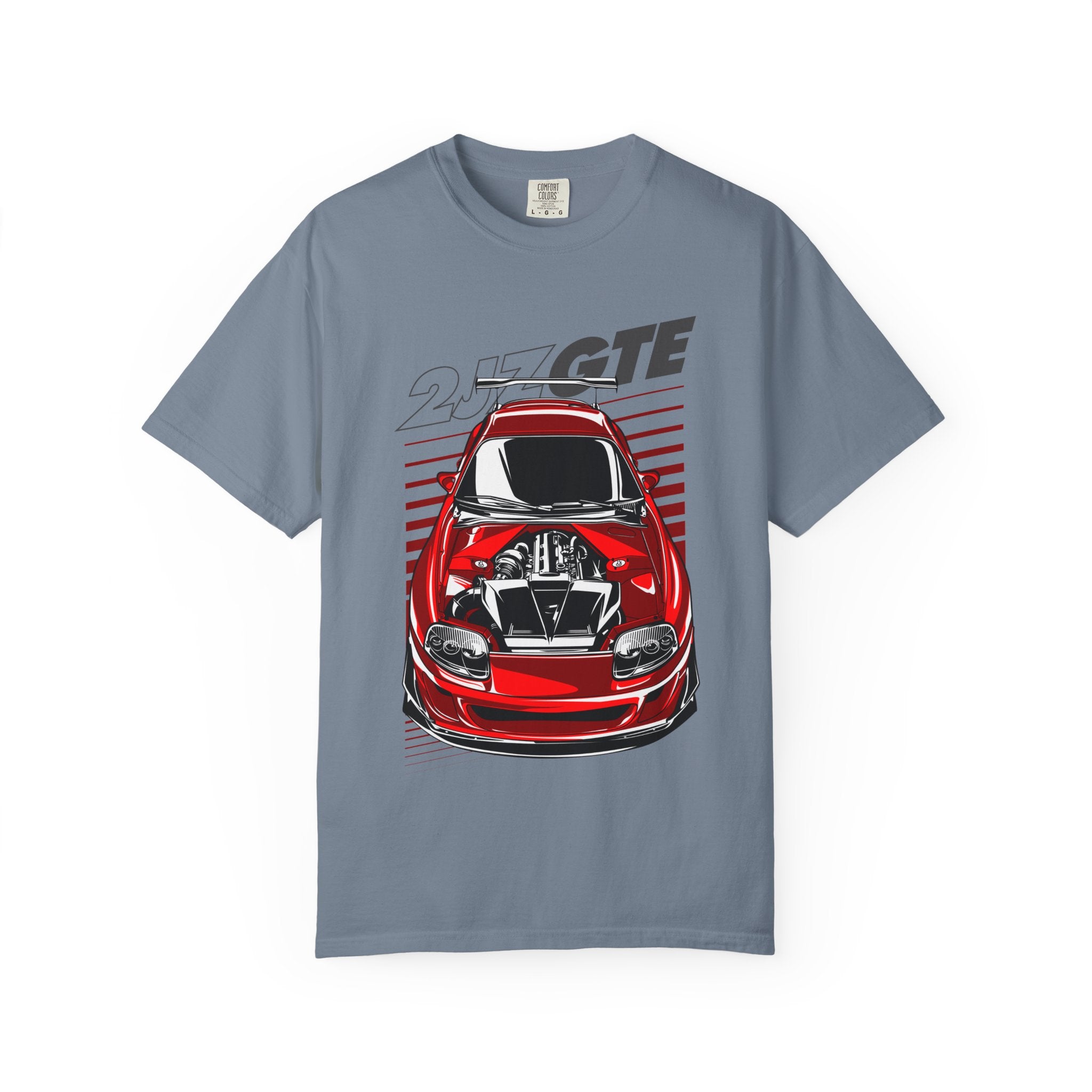 2.5 GTE Performance Sports Car Technical IllustrationT-shirt