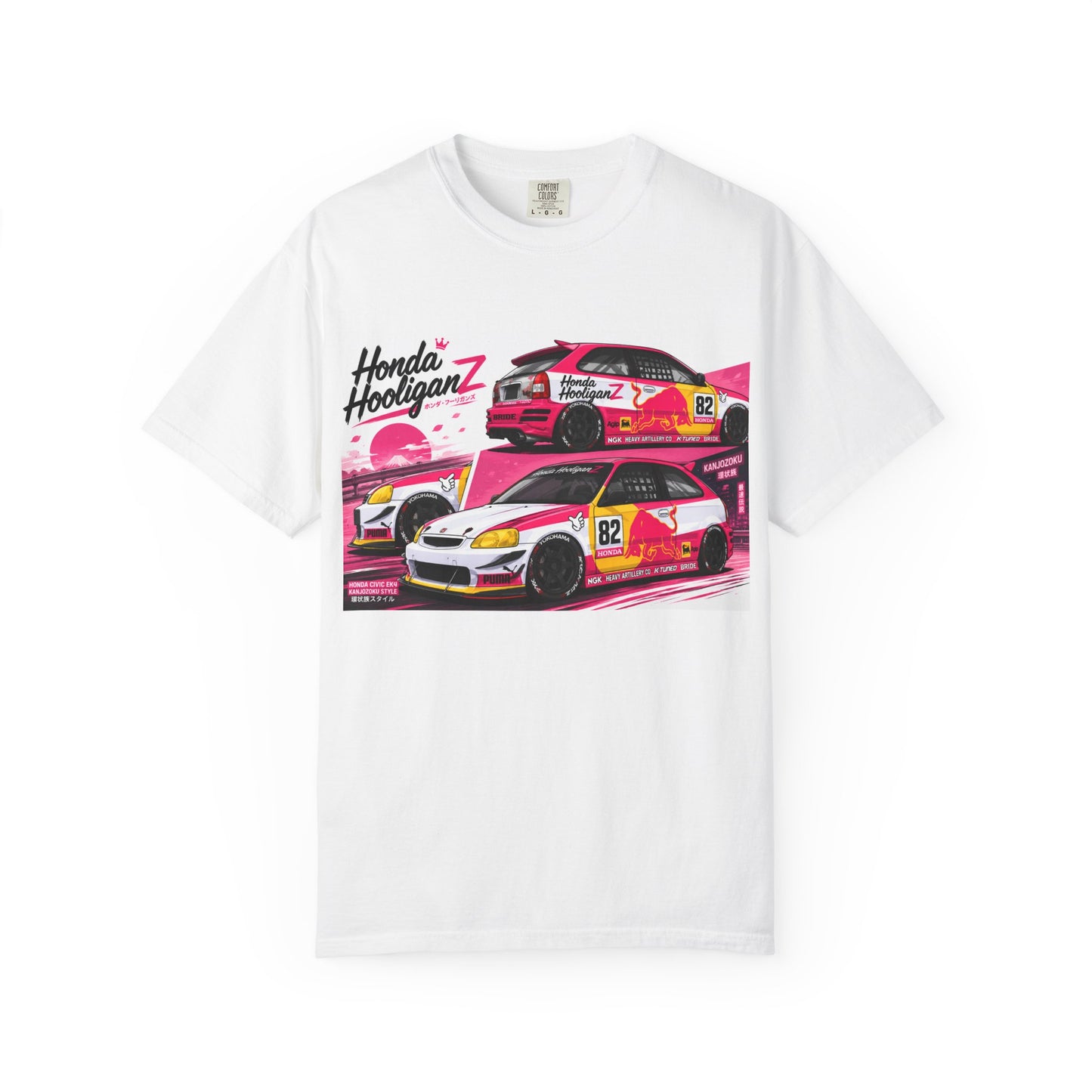 Honda HooliganZ: Pink Rush Kanjo Edition T-Shirt