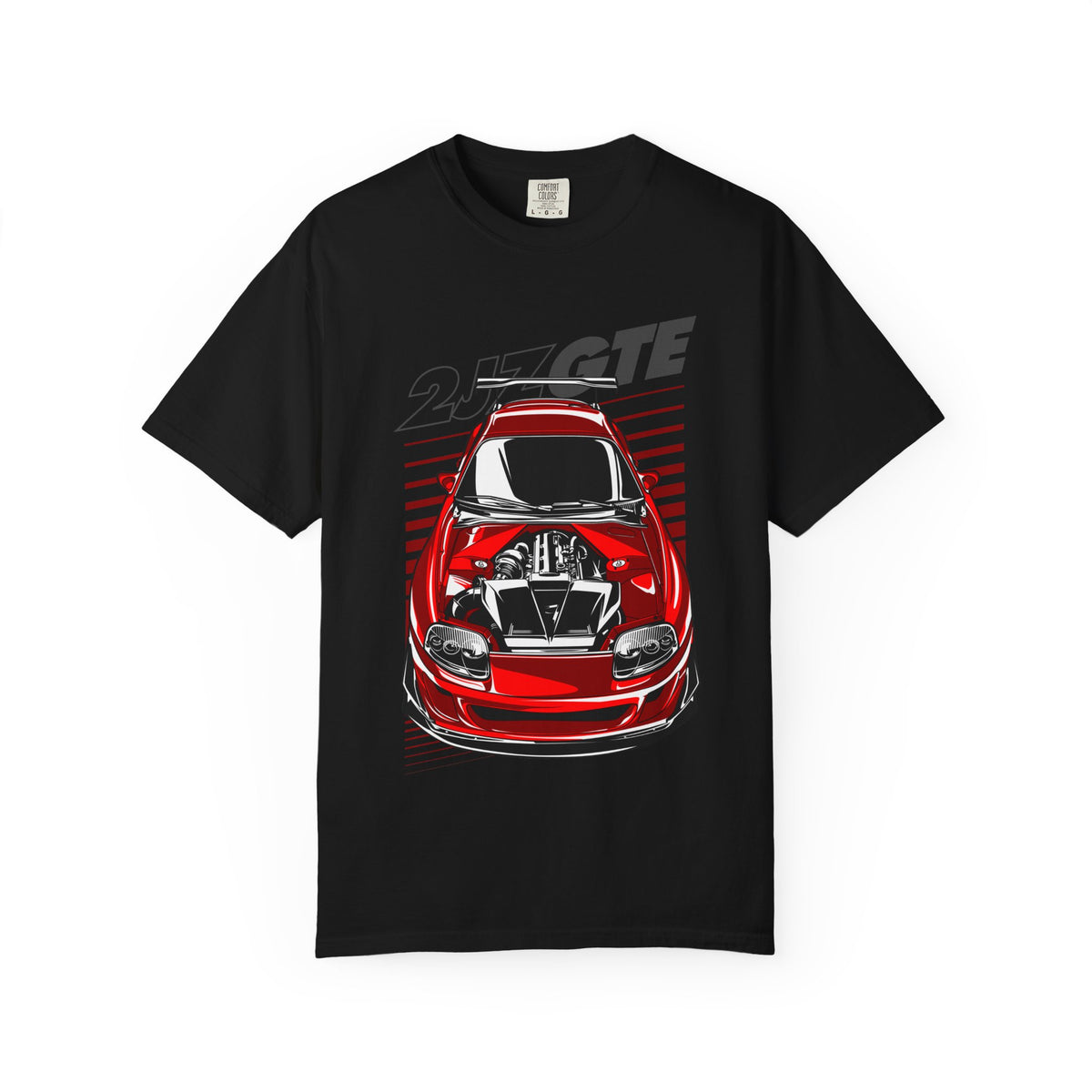 2.5 GTE Performance Sports Car Technical IllustrationT-shirt