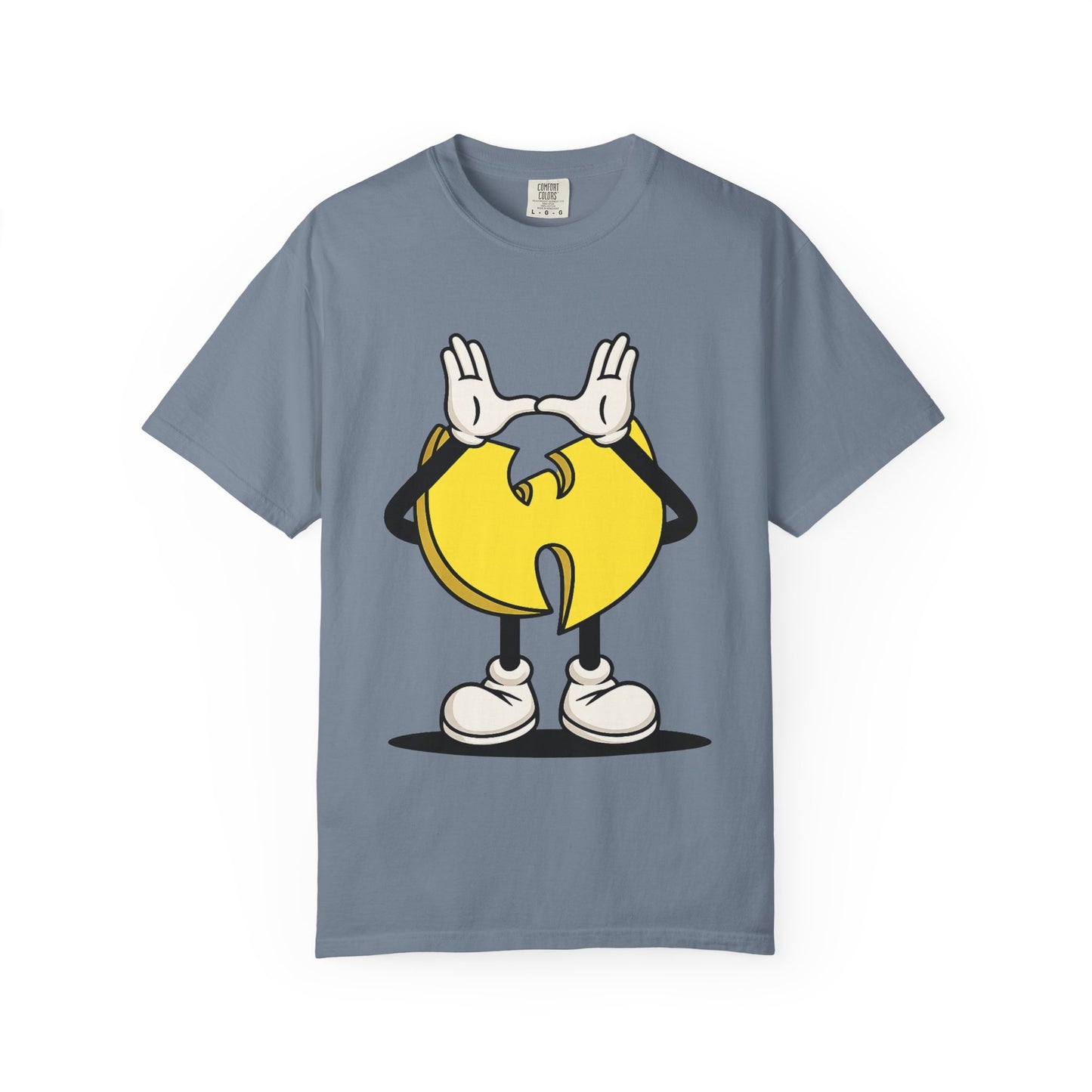 Wu-Tang Clan Inspired Cartoon "W" Hand Sign Graphic Tee