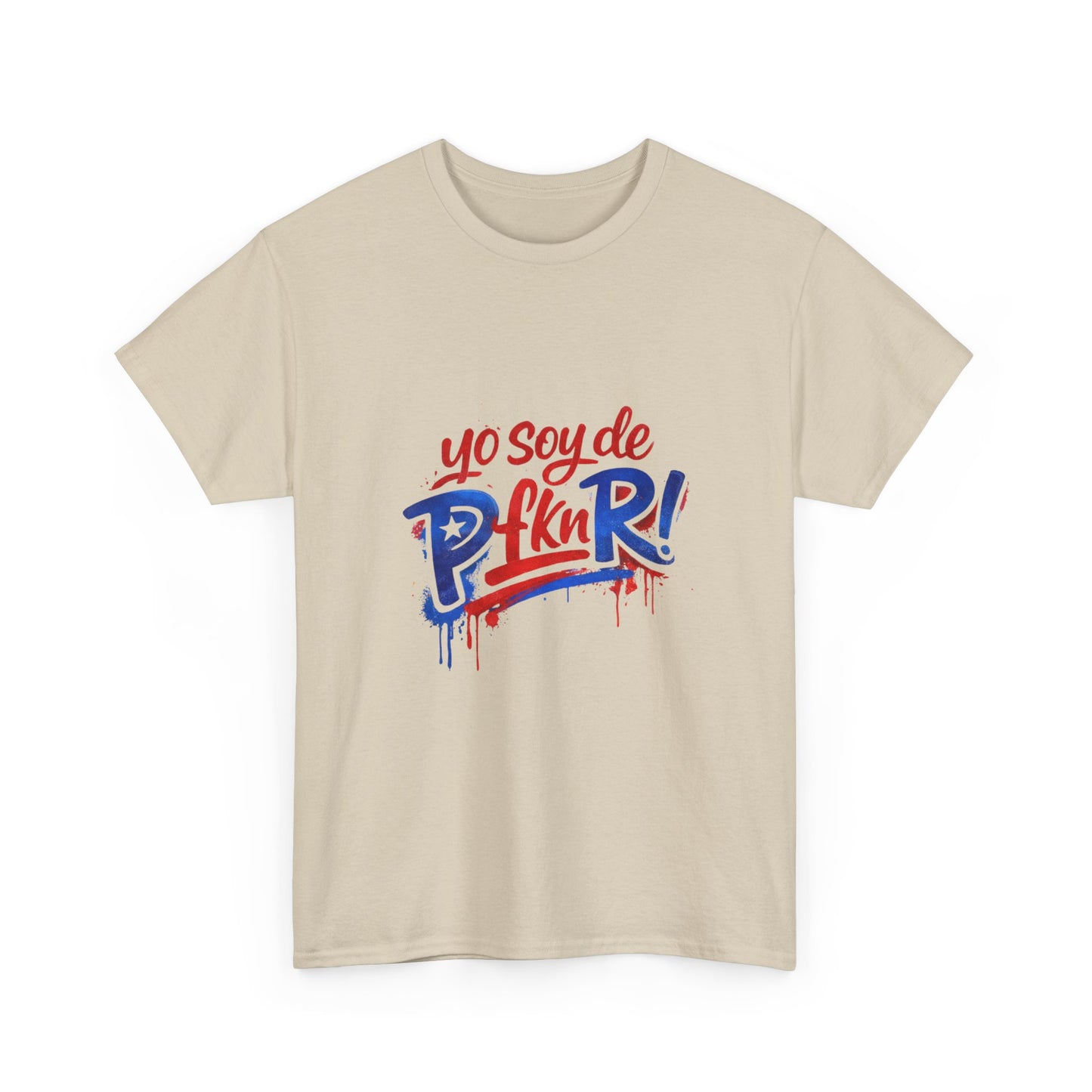 Yo Soy de P fkn R! Puerto Rico Graffiti Tee