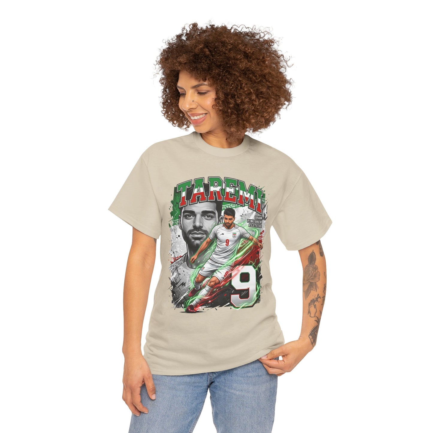 Taremi #9 – Persian Precision T-Shirt