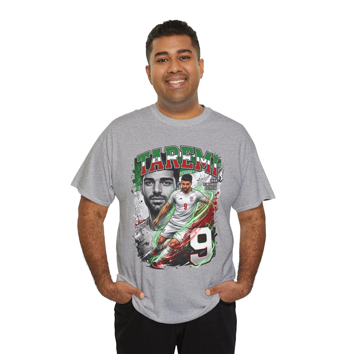 Taremi #9 – Persian Precision T-Shirt