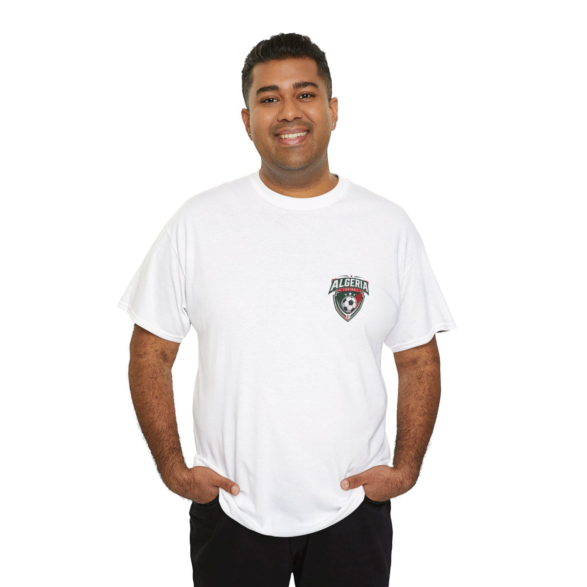 Algeria 2026 FIFA World Cup Fan Edition – Front Crest & Championship Back Graphic T-Shirt