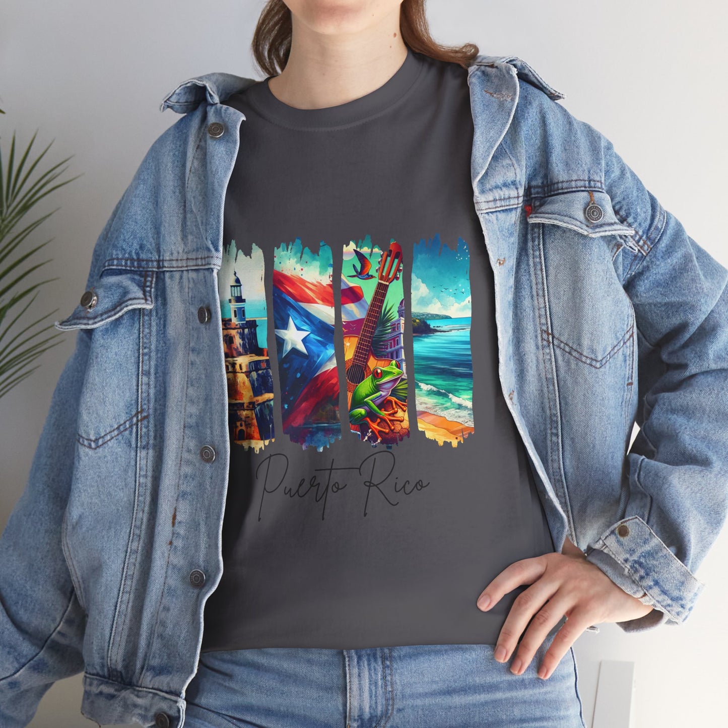 Puerto Rico Paradise T-Shirt — Island Postcard Watercolor Tee
