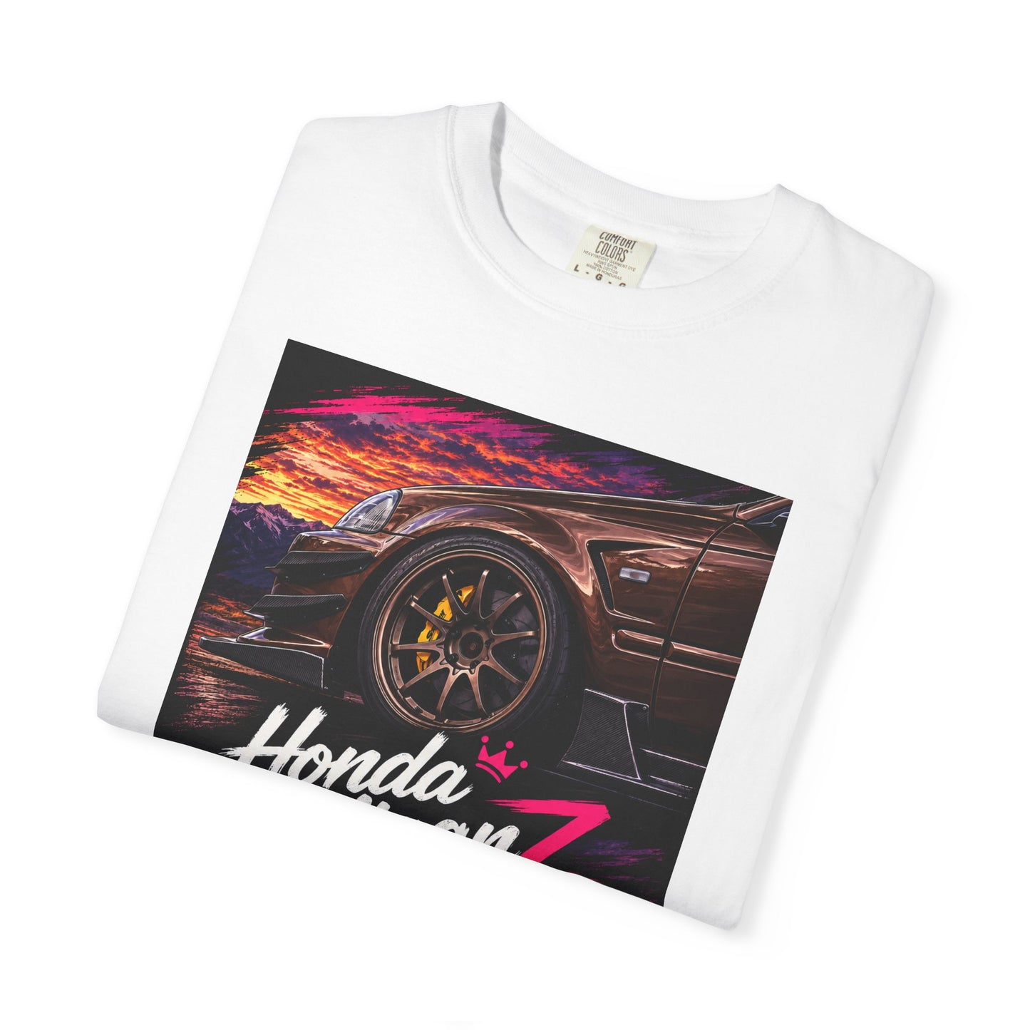 Honda HooliganZ T‑Shirt — Neon Coupe Graphic Tee