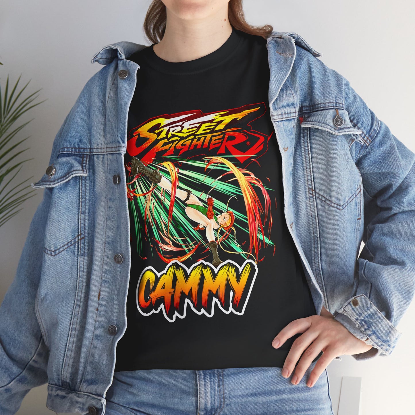 Street Fighter Cammy Arcade Poster T-shirt