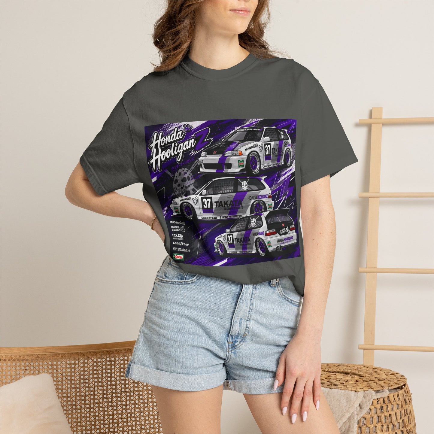 Honda HooliganZ: Purple Reign EF T‑Shirt