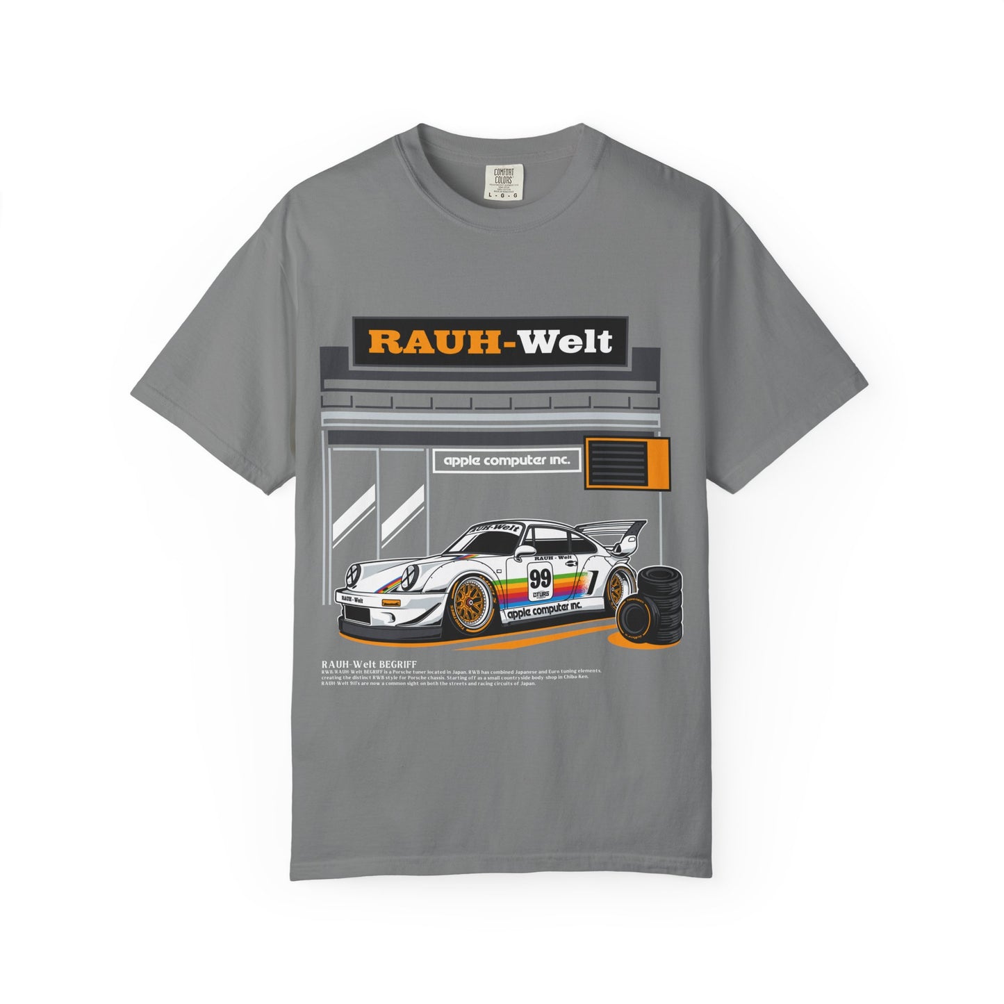 RAUH-Welt 911 Race Car GarageT-shirt